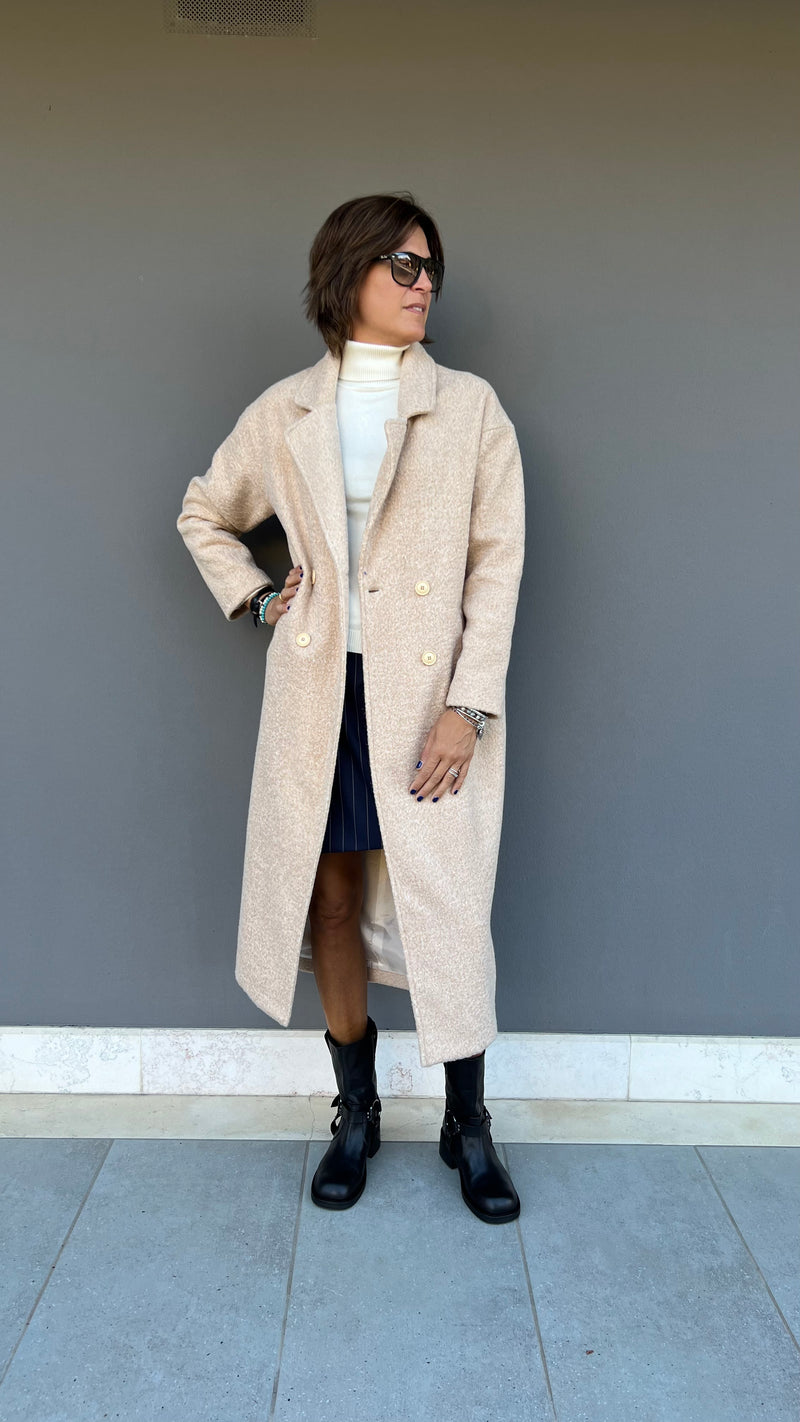 FACE TO FACE STYLE - CAPPOTTO BEIGE