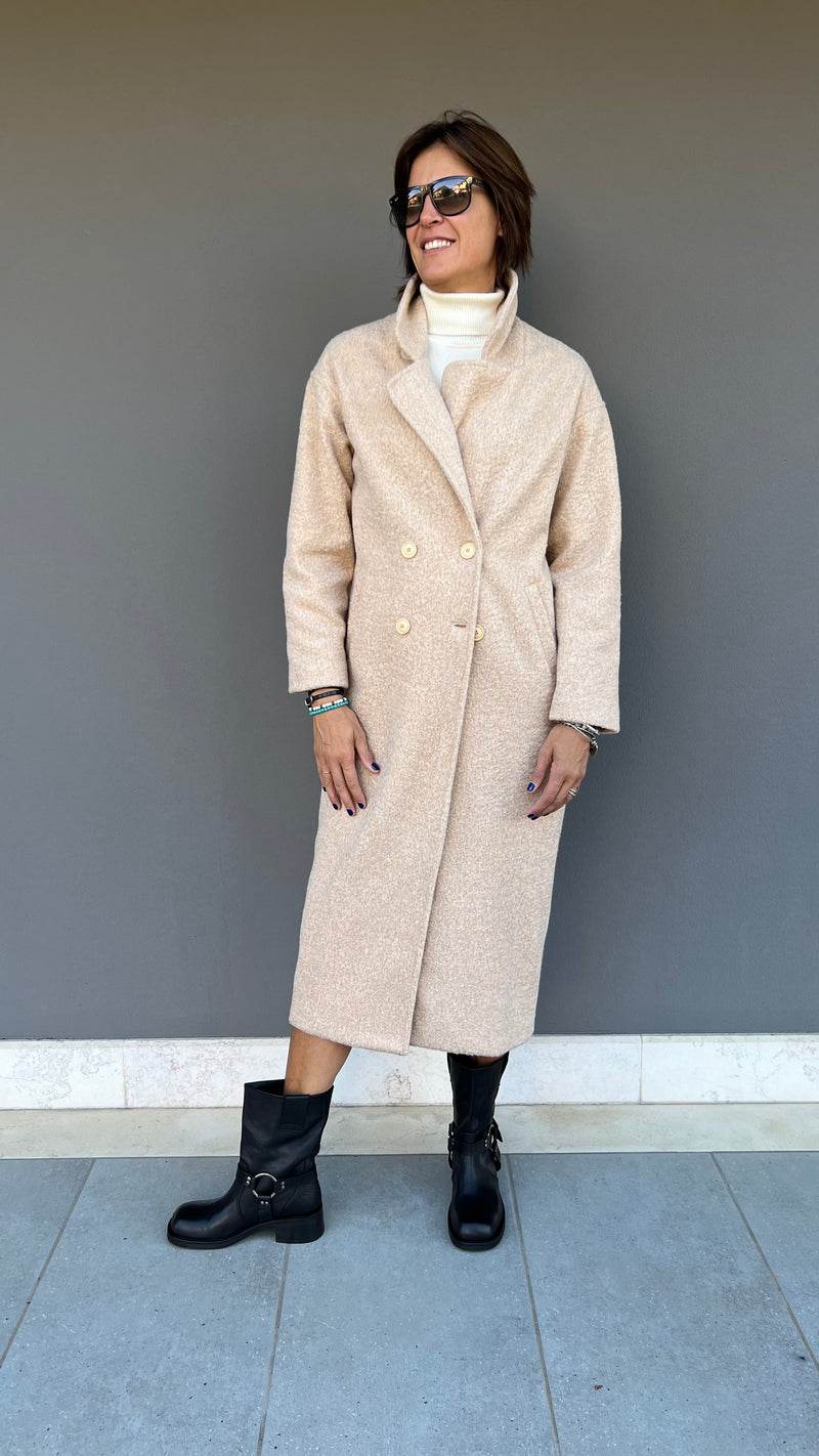 FACE TO FACE STYLE - CAPPOTTO BEIGE