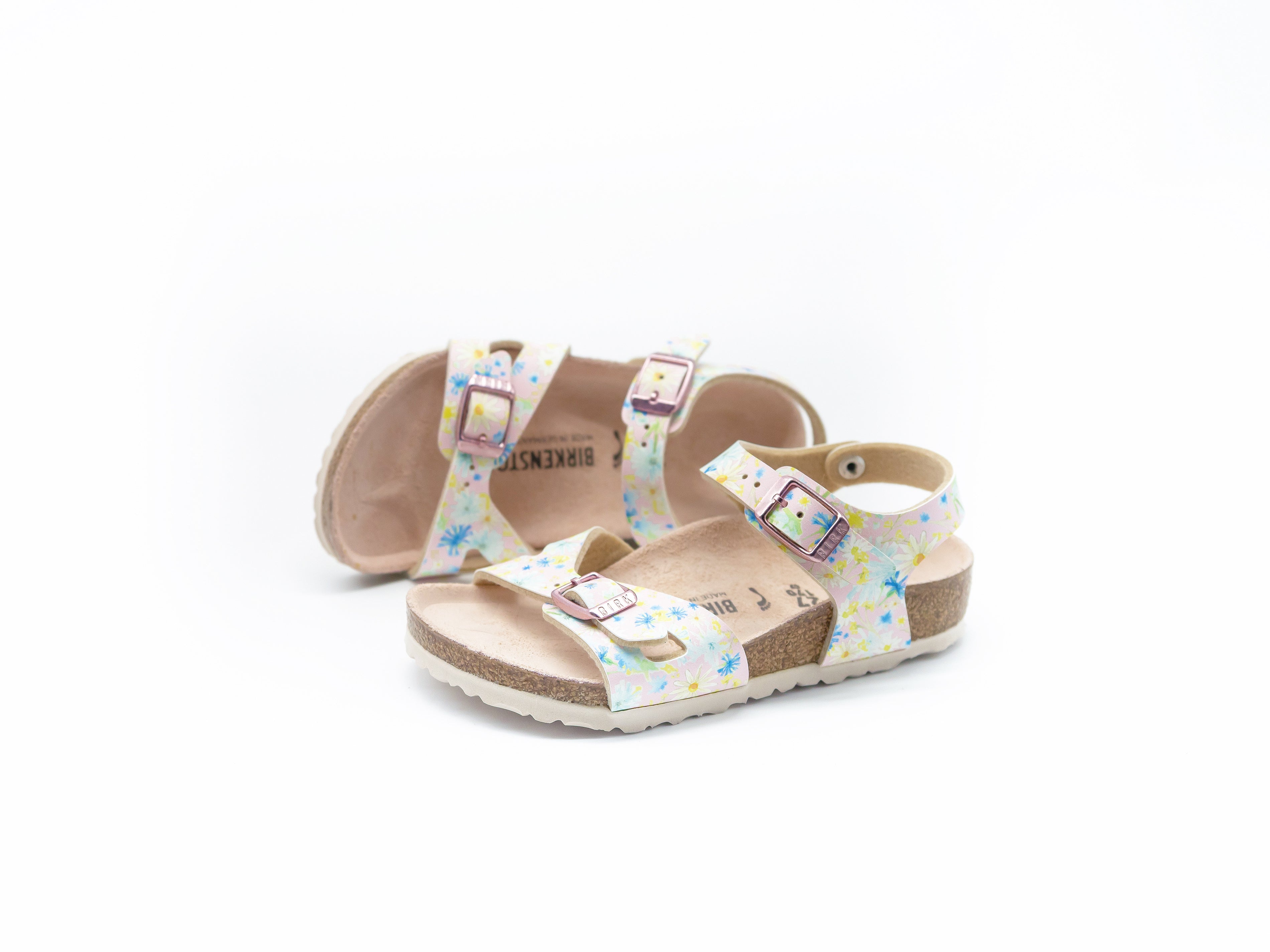 BIRKENSTOCK - RIO KIDS PASTEL FLORAL