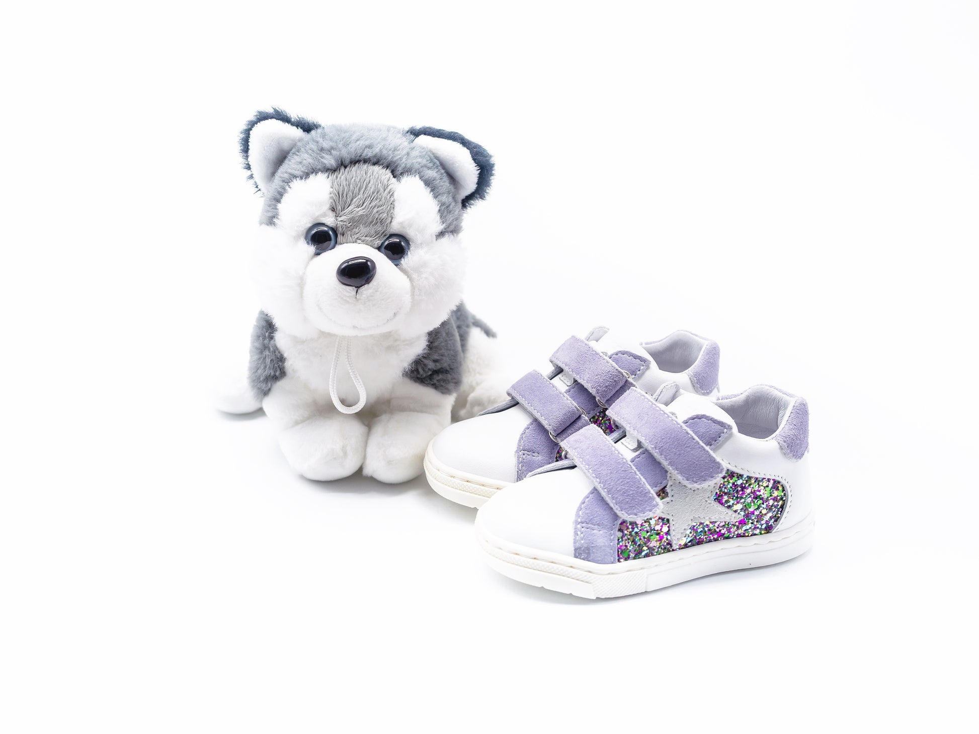 BALOCCHI - MINI BIANCO LILLA