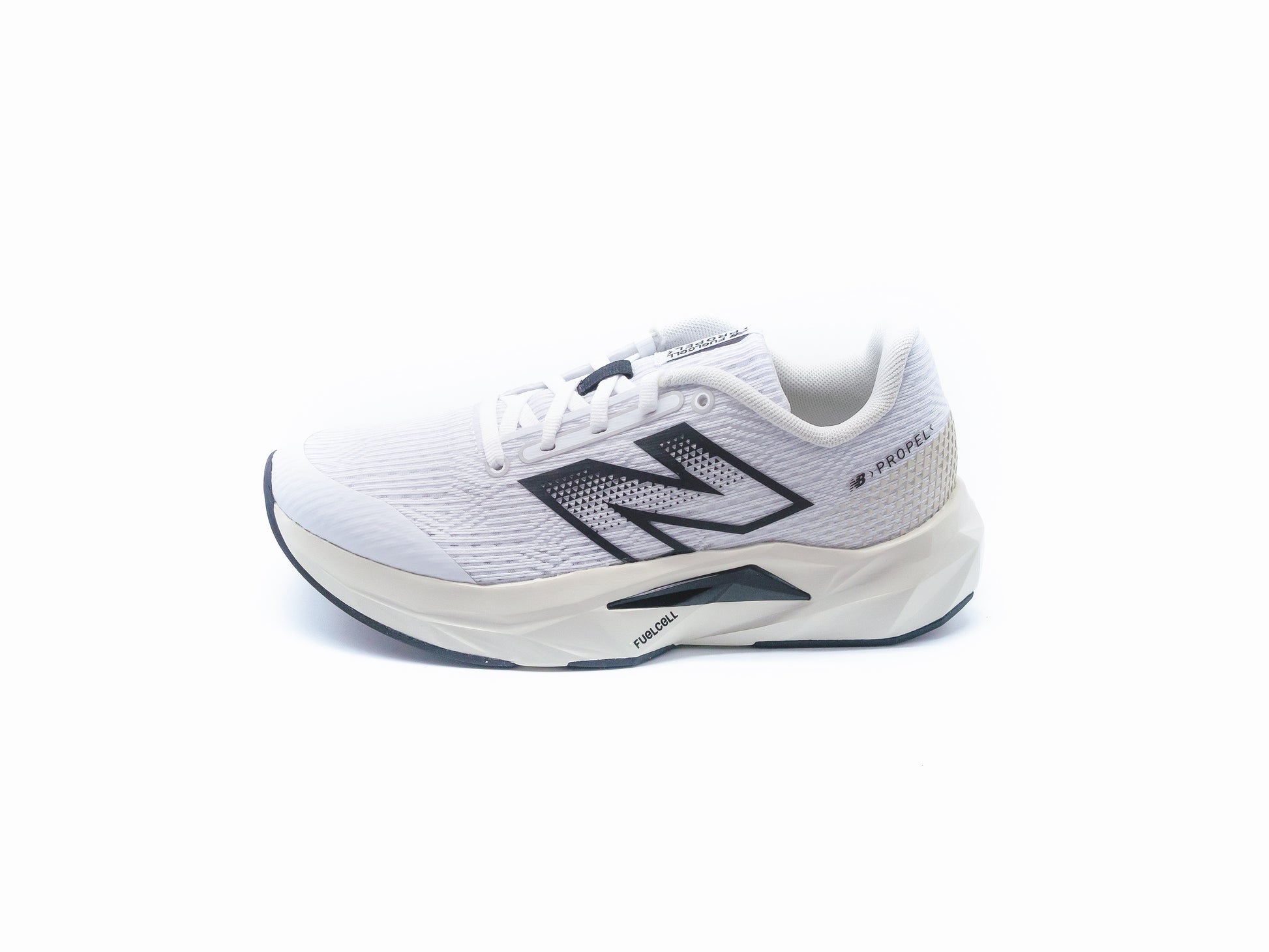NEW BALANCE - NEW BALANCE WHITE CON BLACK E LINEN