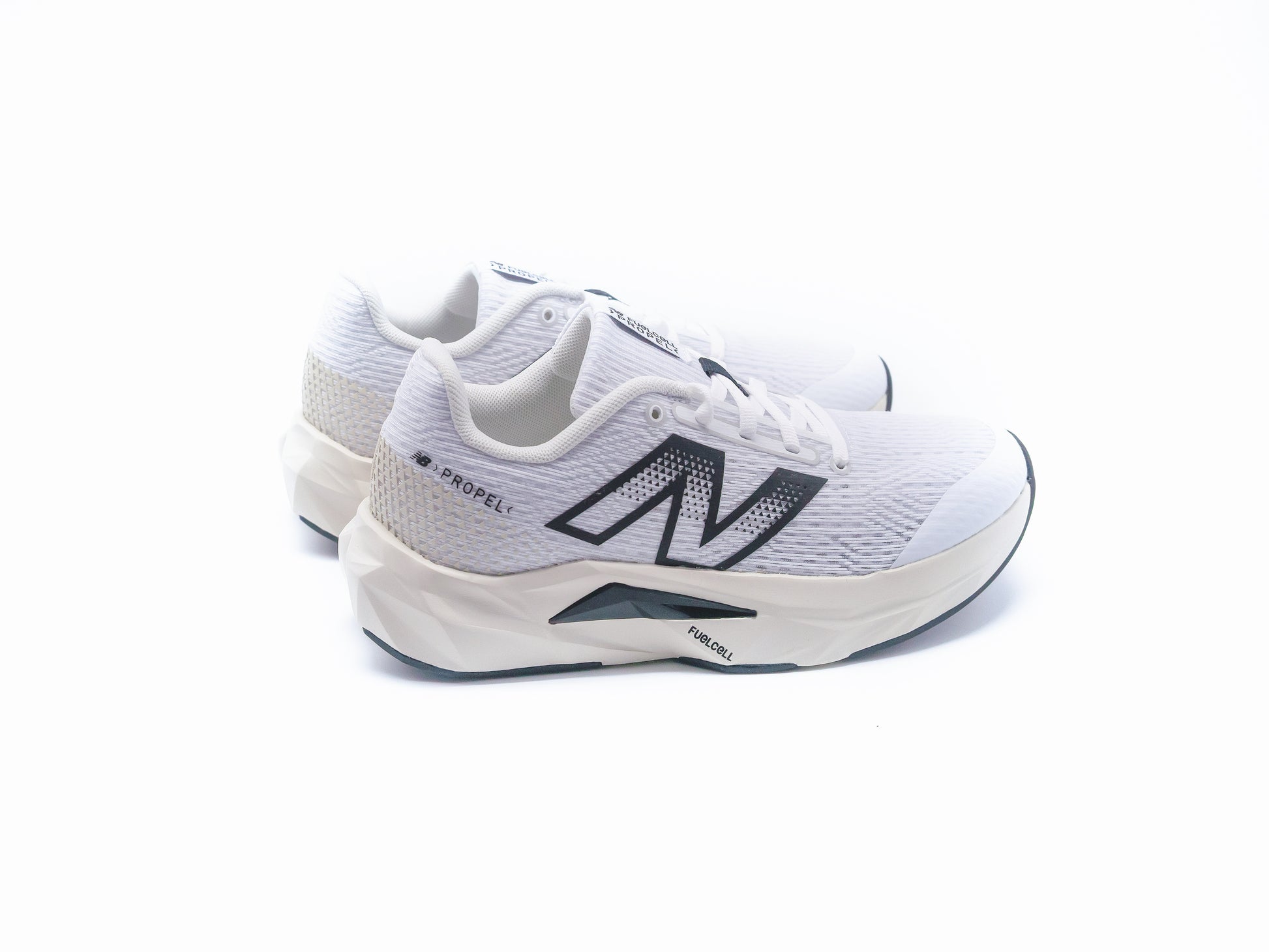 NEW BALANCE - NEW BALANCE WHITE CON BLACK E LINEN