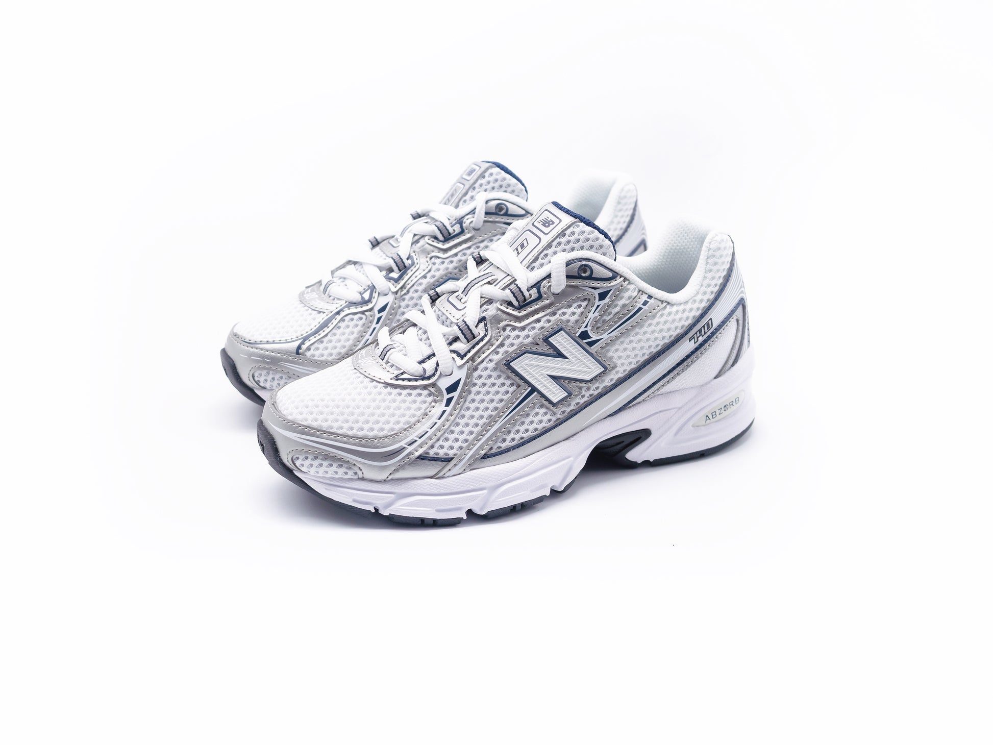 NEW BALANCE - NEW BALANCE 740 NAVY CON WHITE KIDS