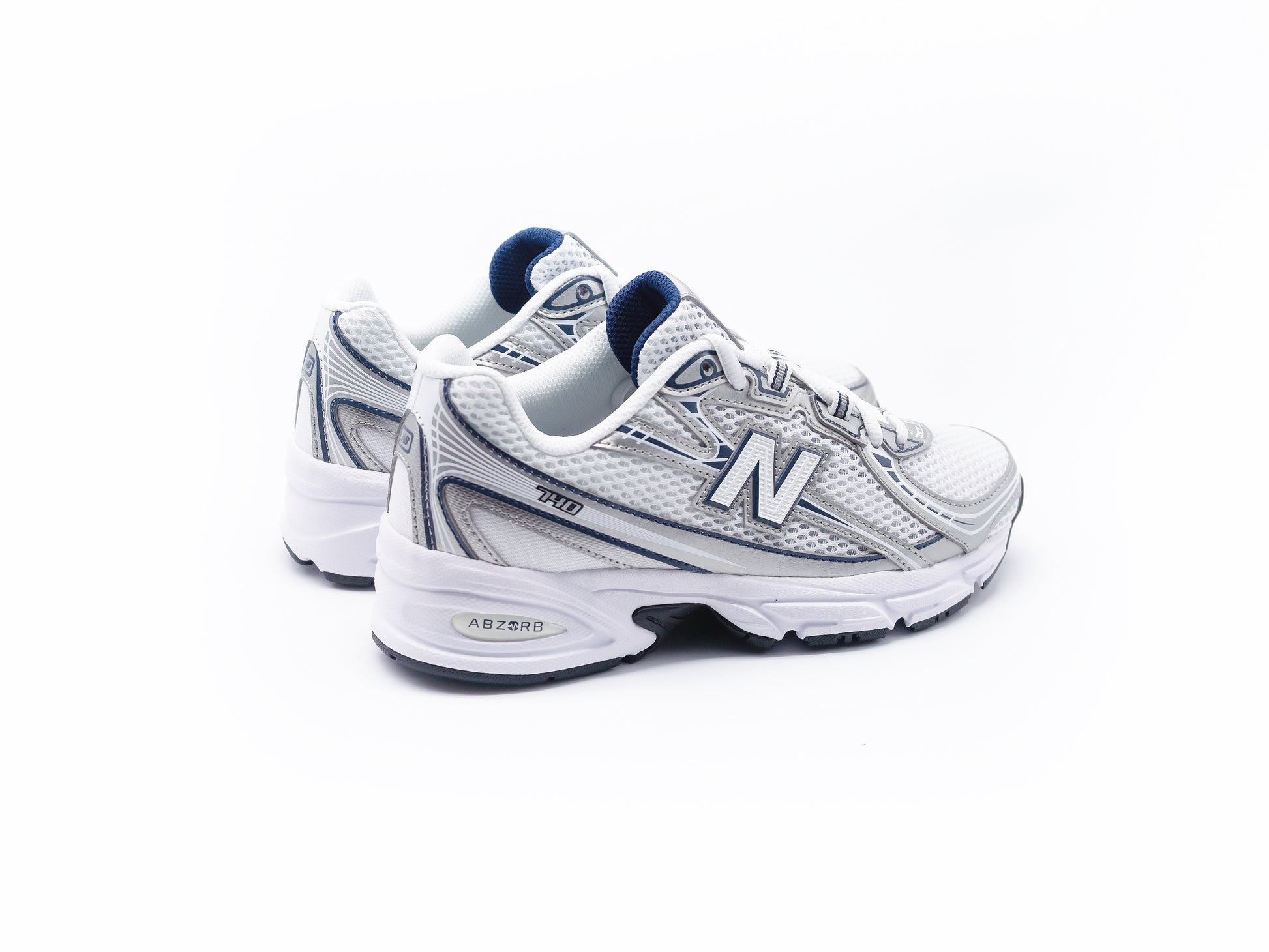NEW BALANCE - NEW BALANCE 740 NAVY CON WHITE KIDS