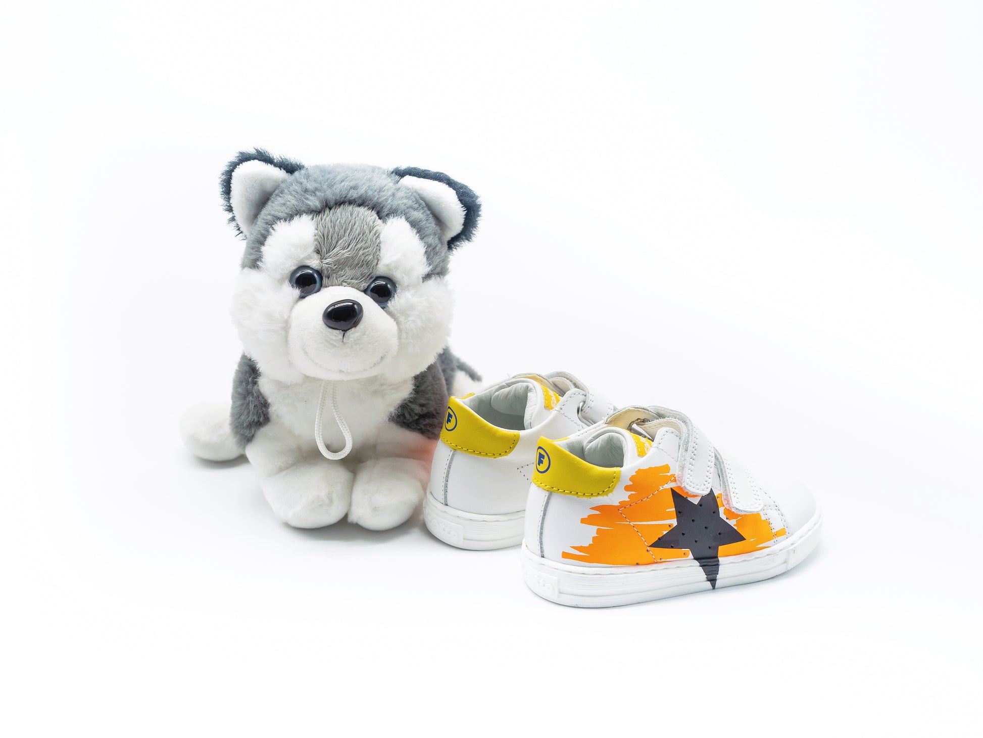 FALCOTTO - SALAZAR PAI  WHITE ORANGE BLACK