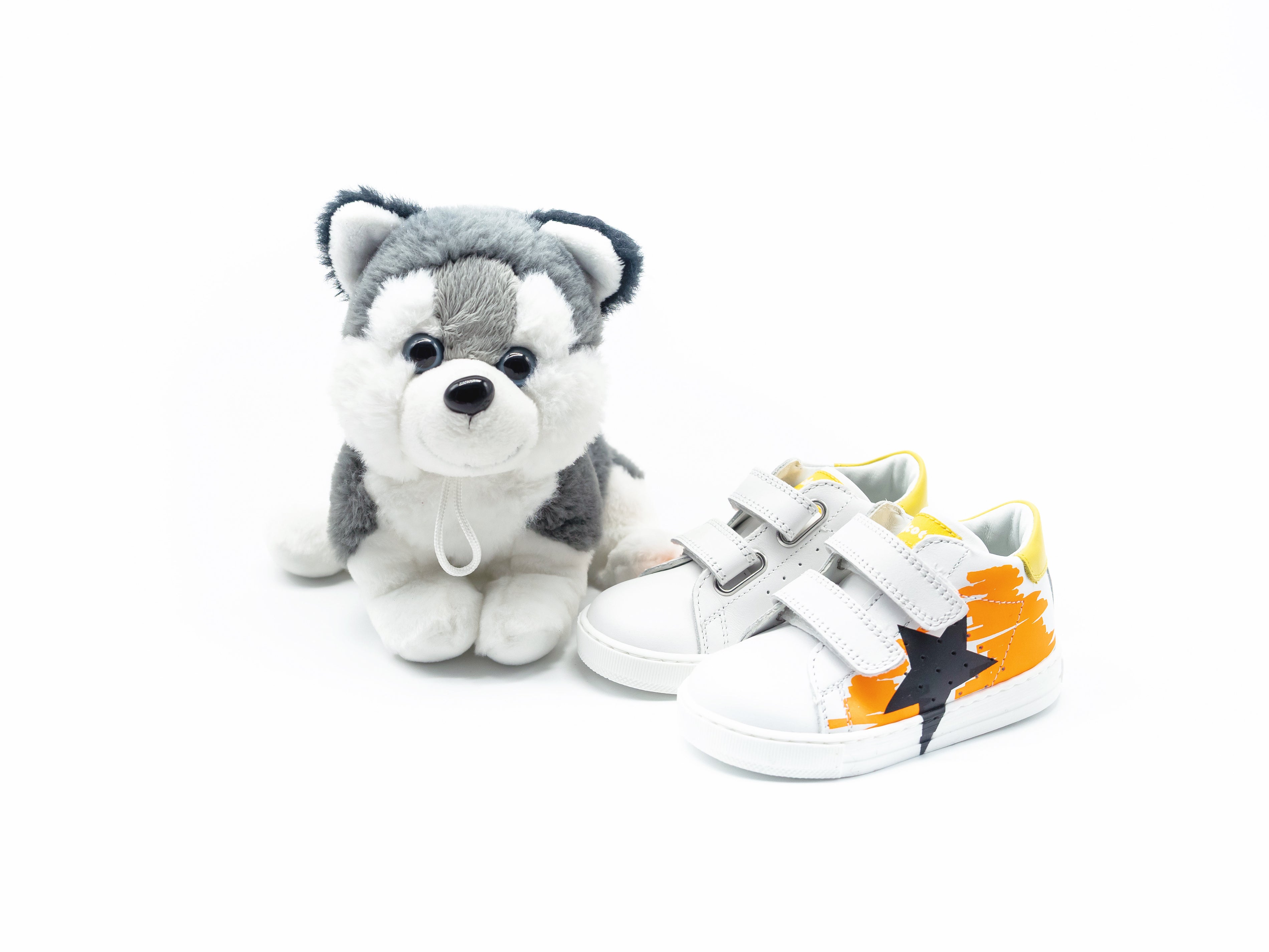 FALCOTTO - SALAZAR PAI  WHITE ORANGE BLACK