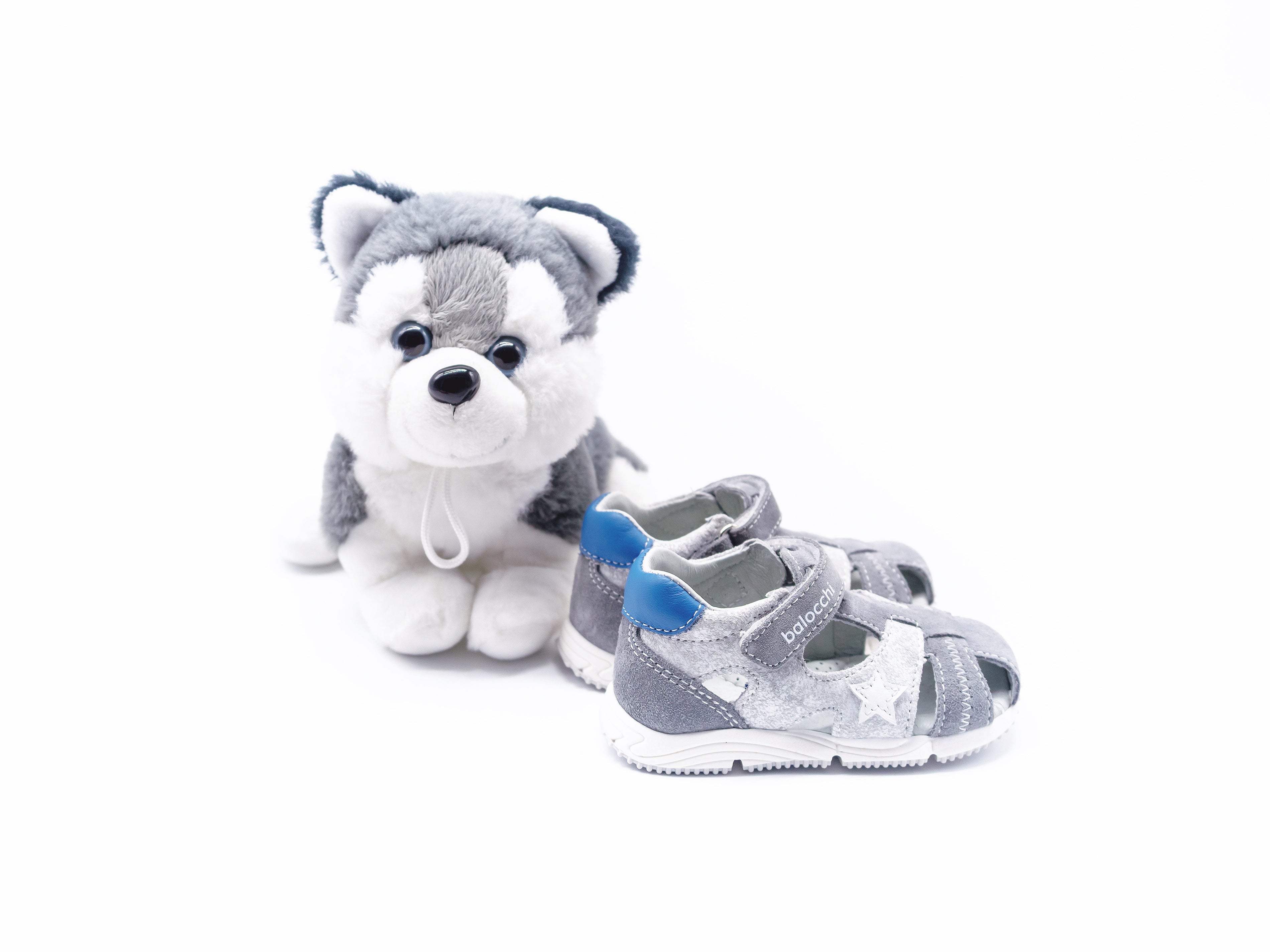 BALOCCHI - SANDALO GABBIETTA SPINNER GRIGIO