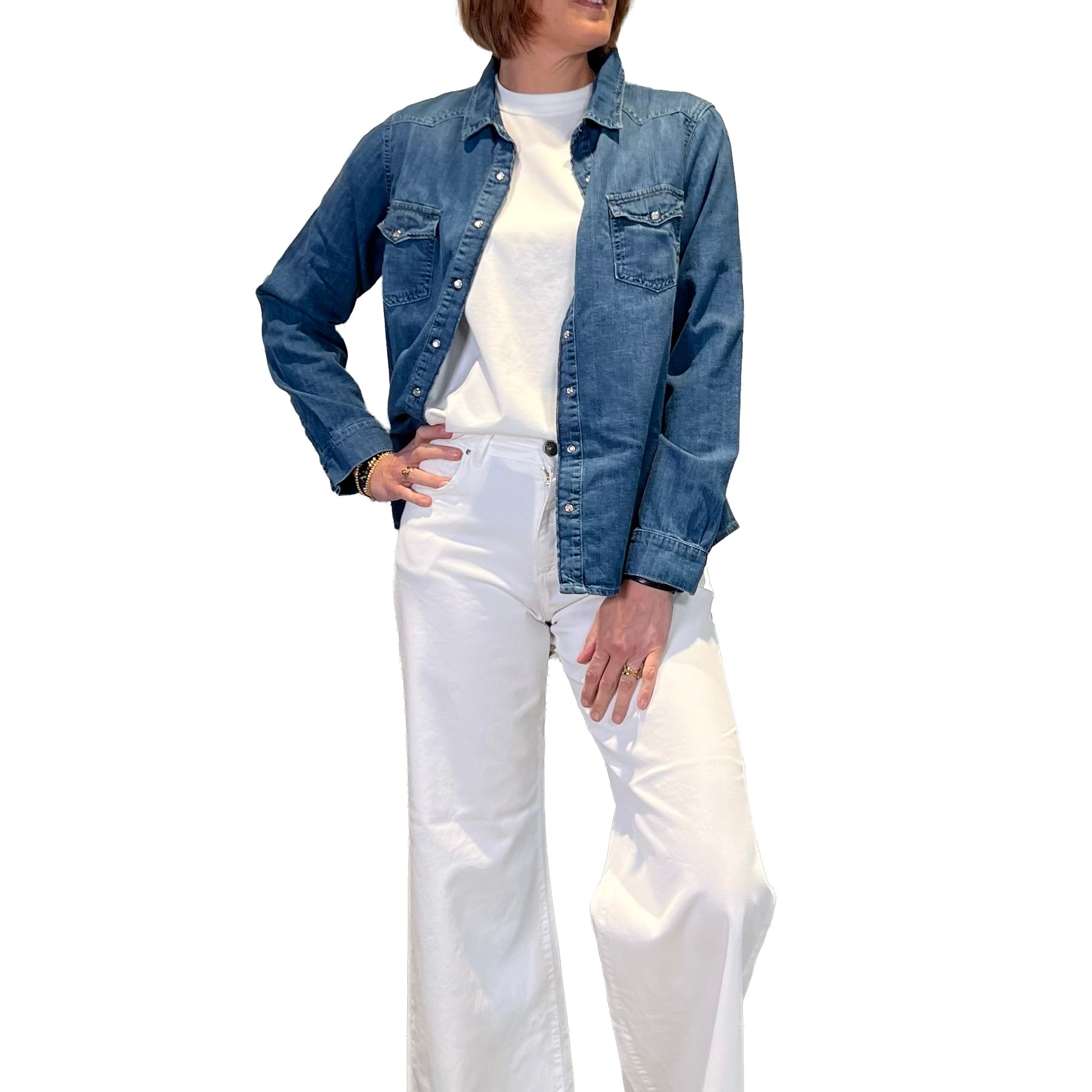 GOD SAVE DENIM - CAMICIA JEANS ARTEMIDE 3