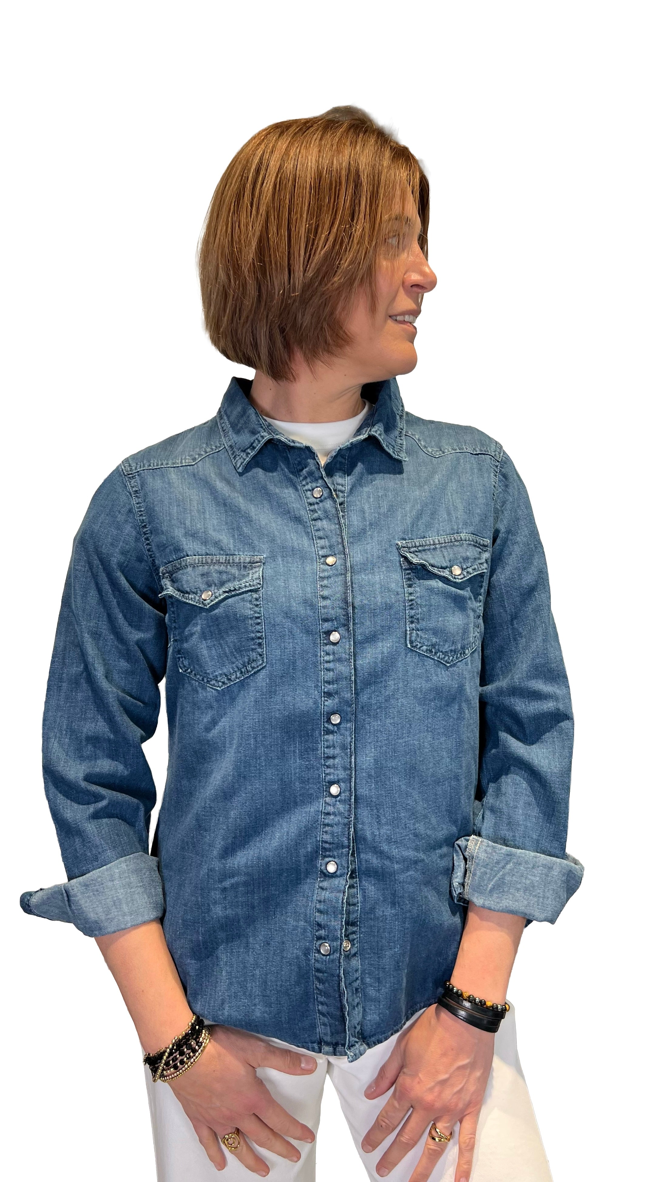 GOD SAVE DENIM - CAMICIA JEANS ARTEMIDE 3