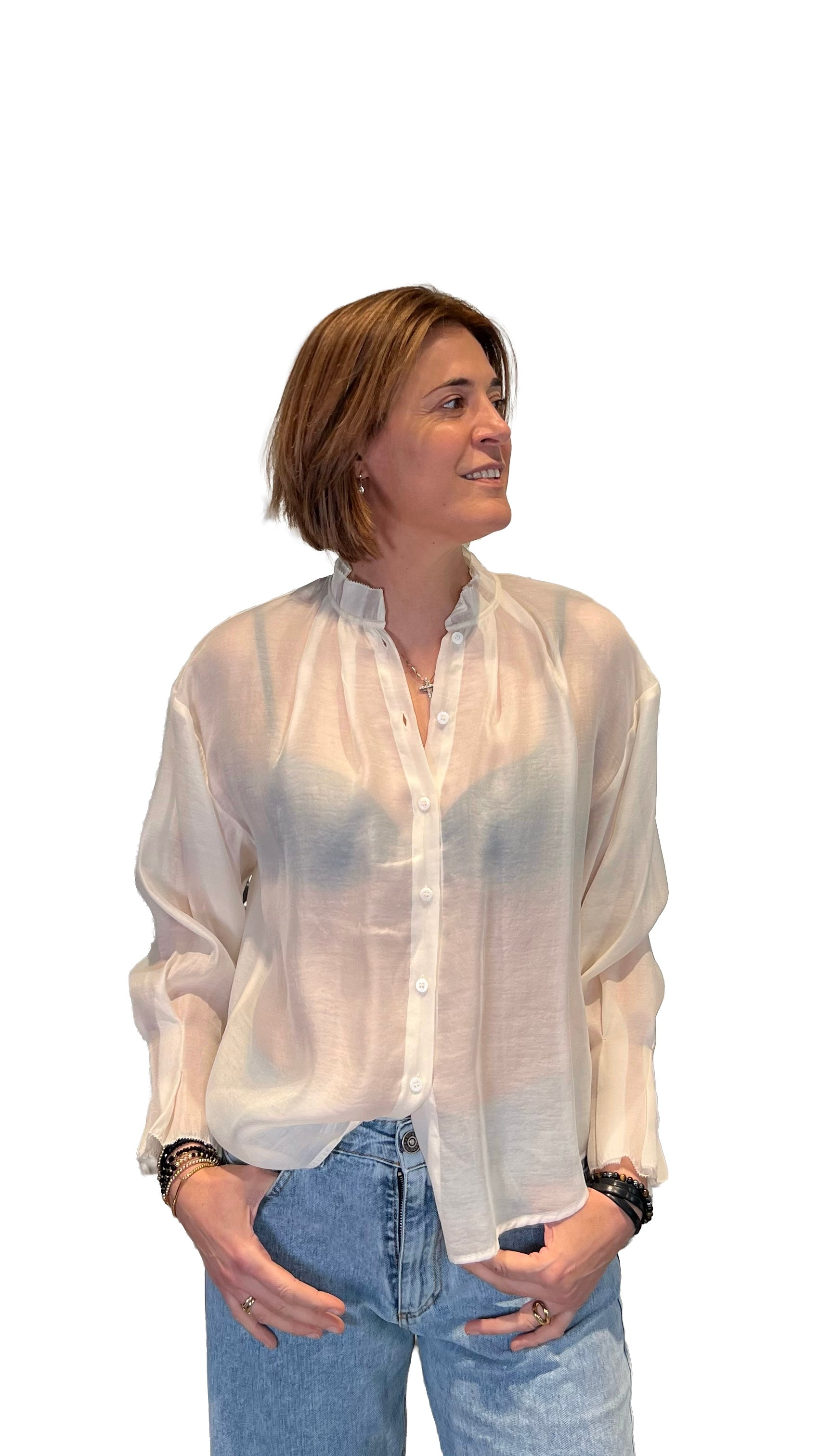 ELEH - CAMICIA CREMA