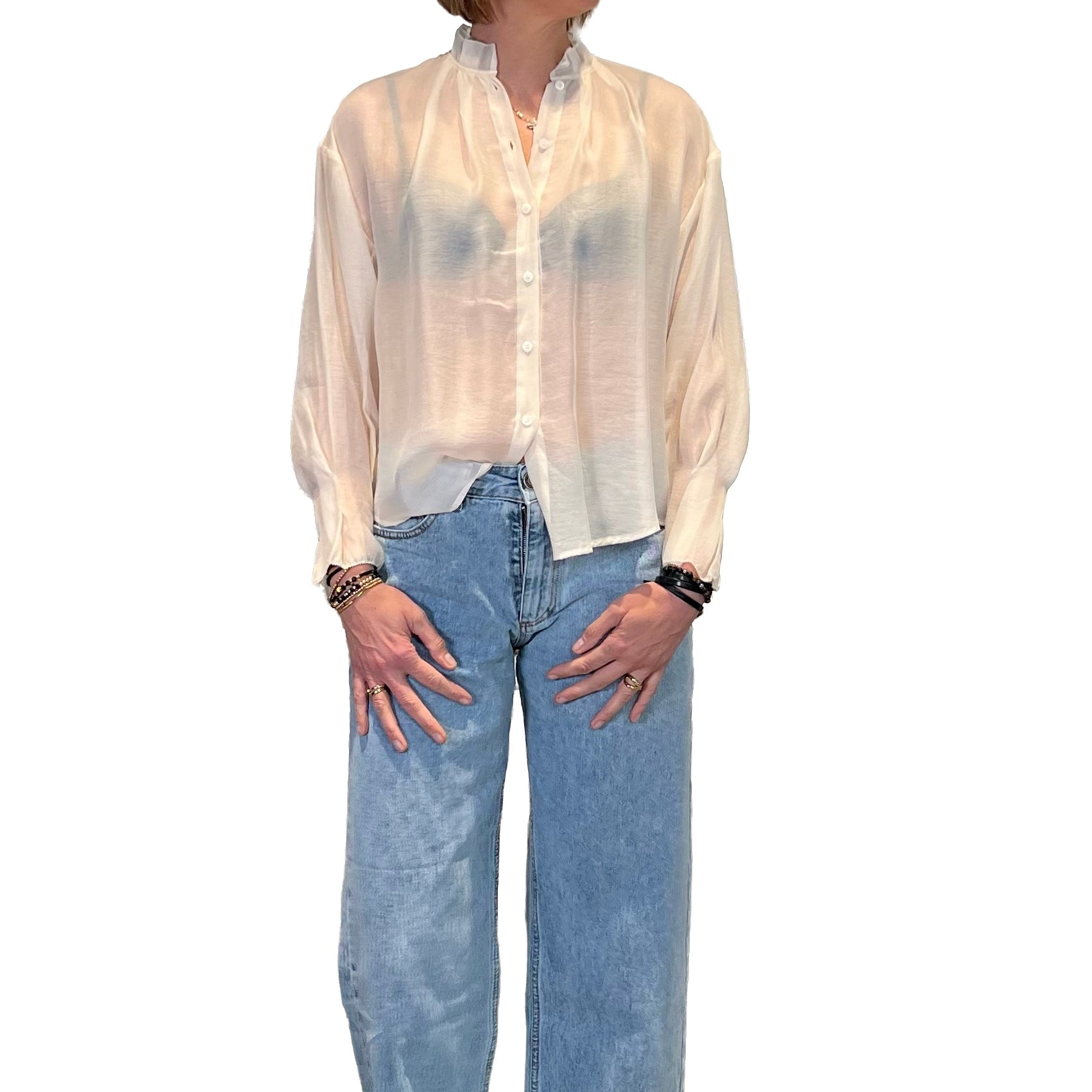 ELEH - CAMICIA CREMA