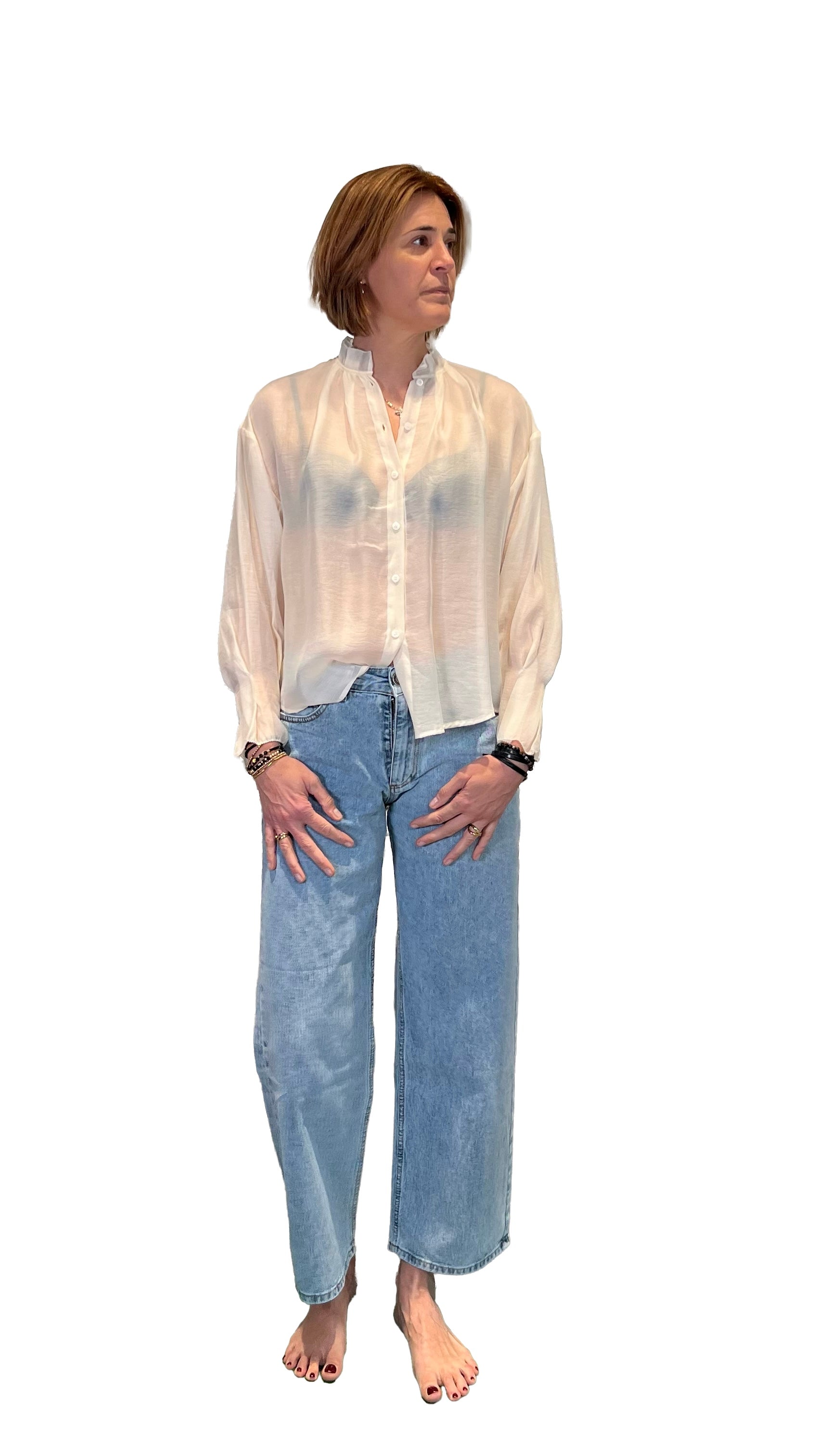 ELEH - CAMICIA CREMA