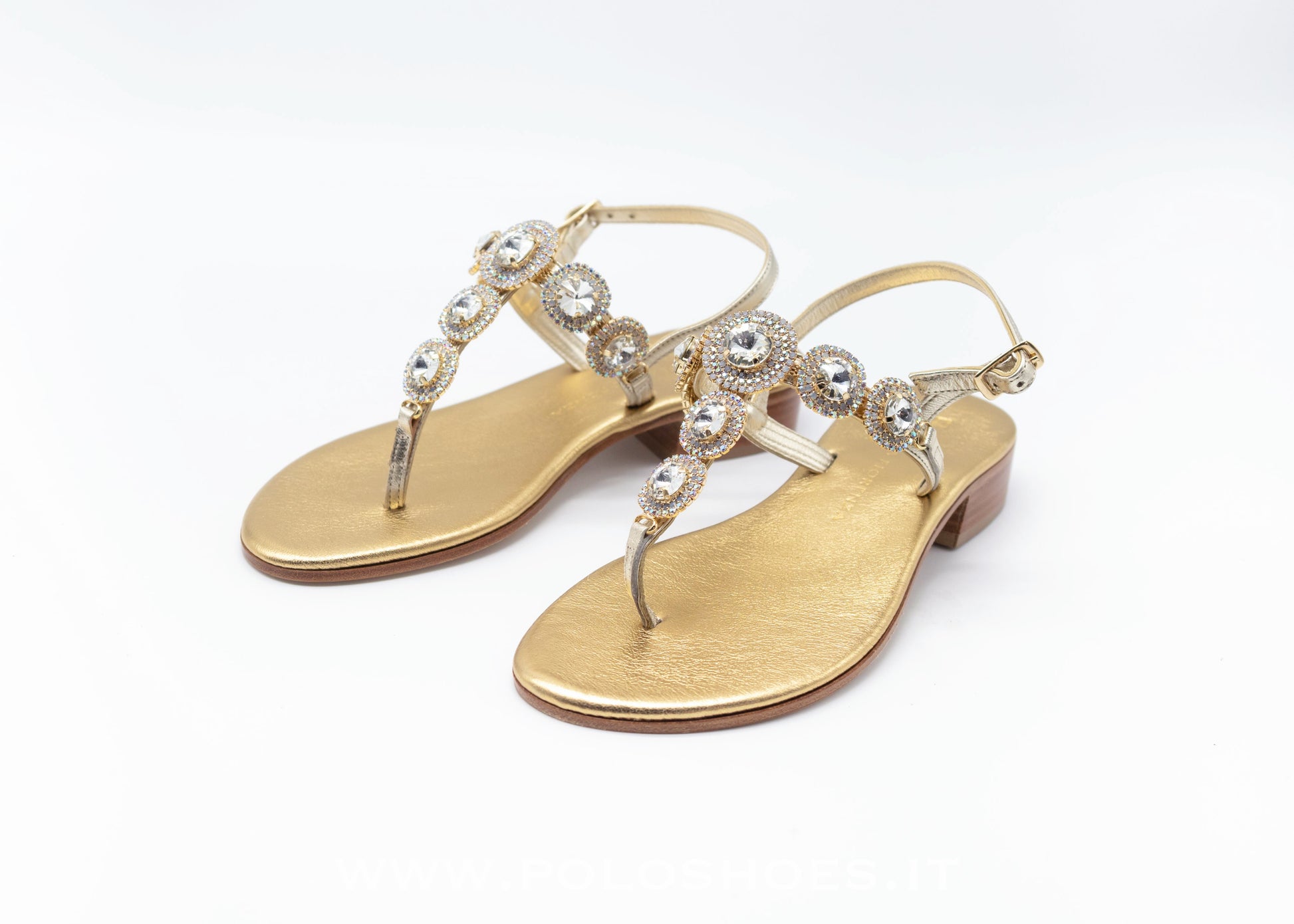 PAOLA FIORENZA - SANDALO GIOIELLO PLATINO