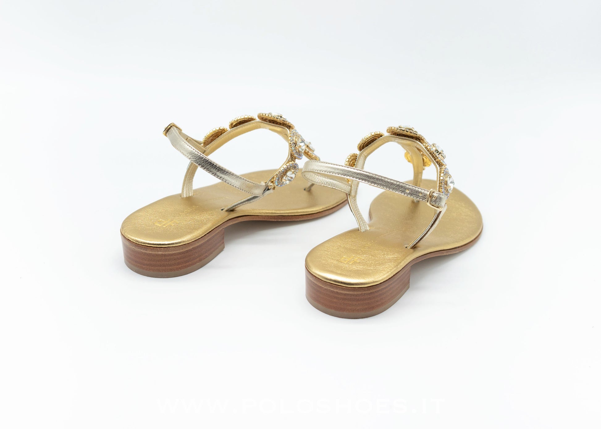 PAOLA FIORENZA - SANDALO GIOIELLO PLATINO