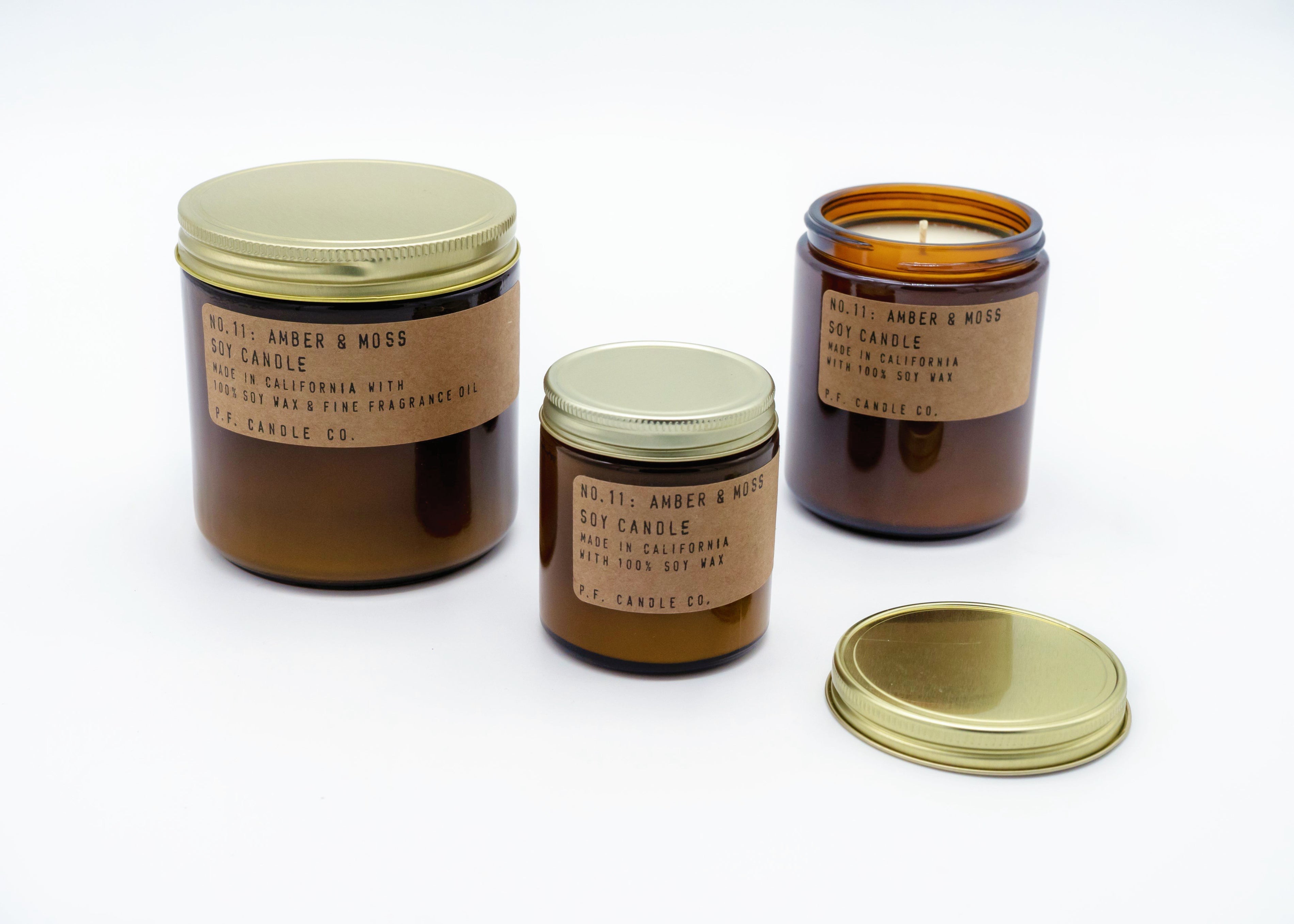 P.F. CANDLE CO. - AMBER & MOSS