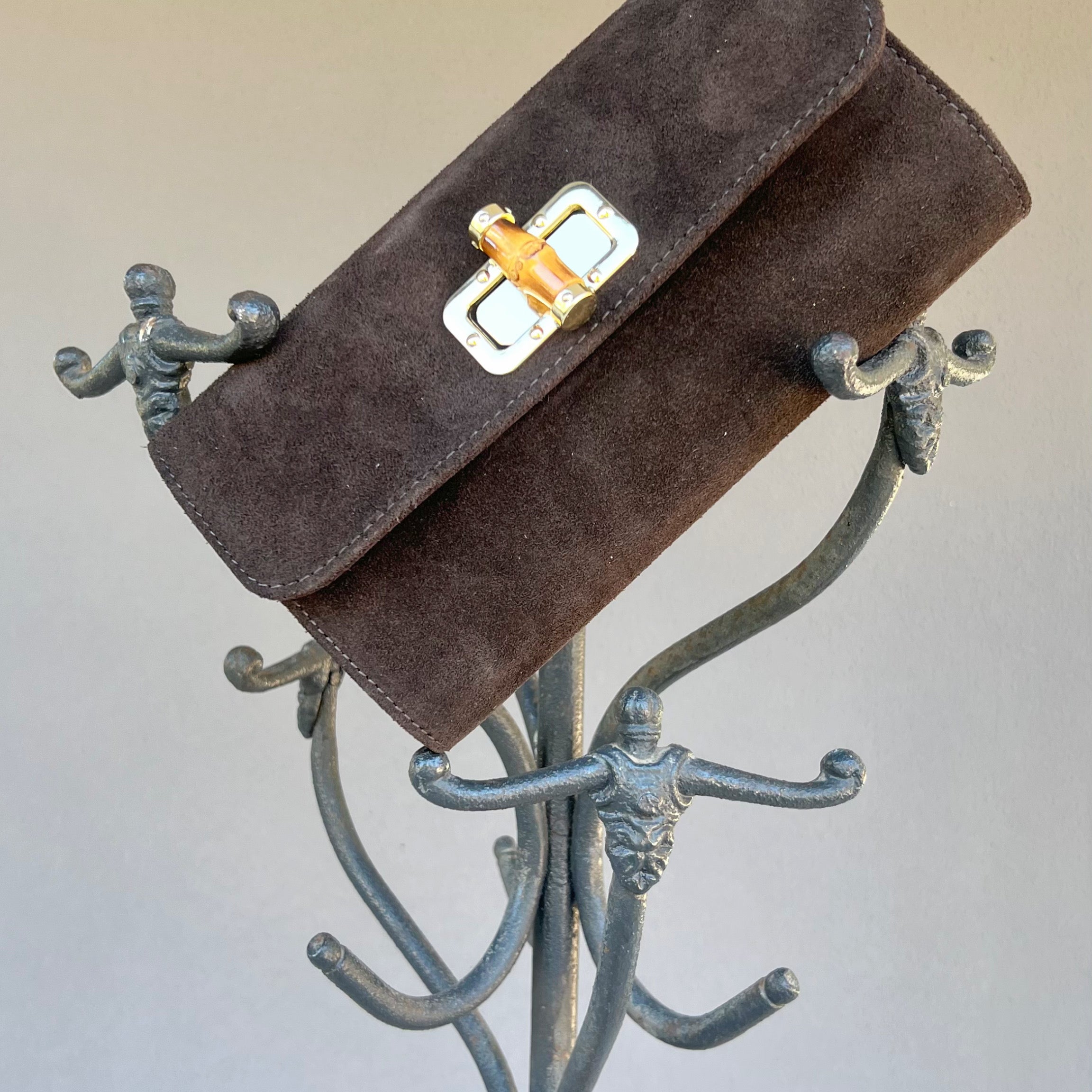 POLO SHOES BAGS - BAG IRIS TESTA DI MORO