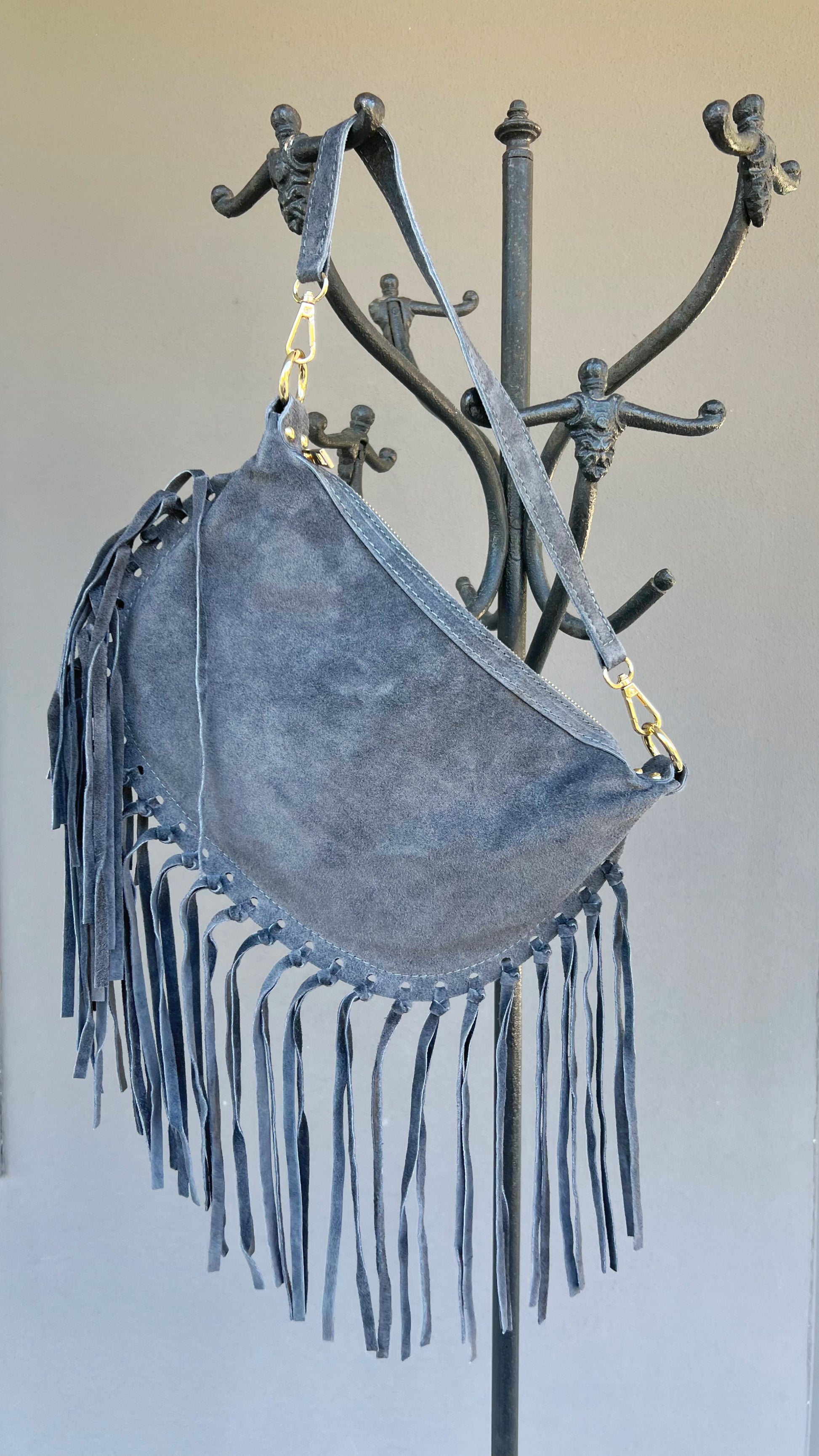 POLO SHOES BAGS - BAG TEX GRIGIA