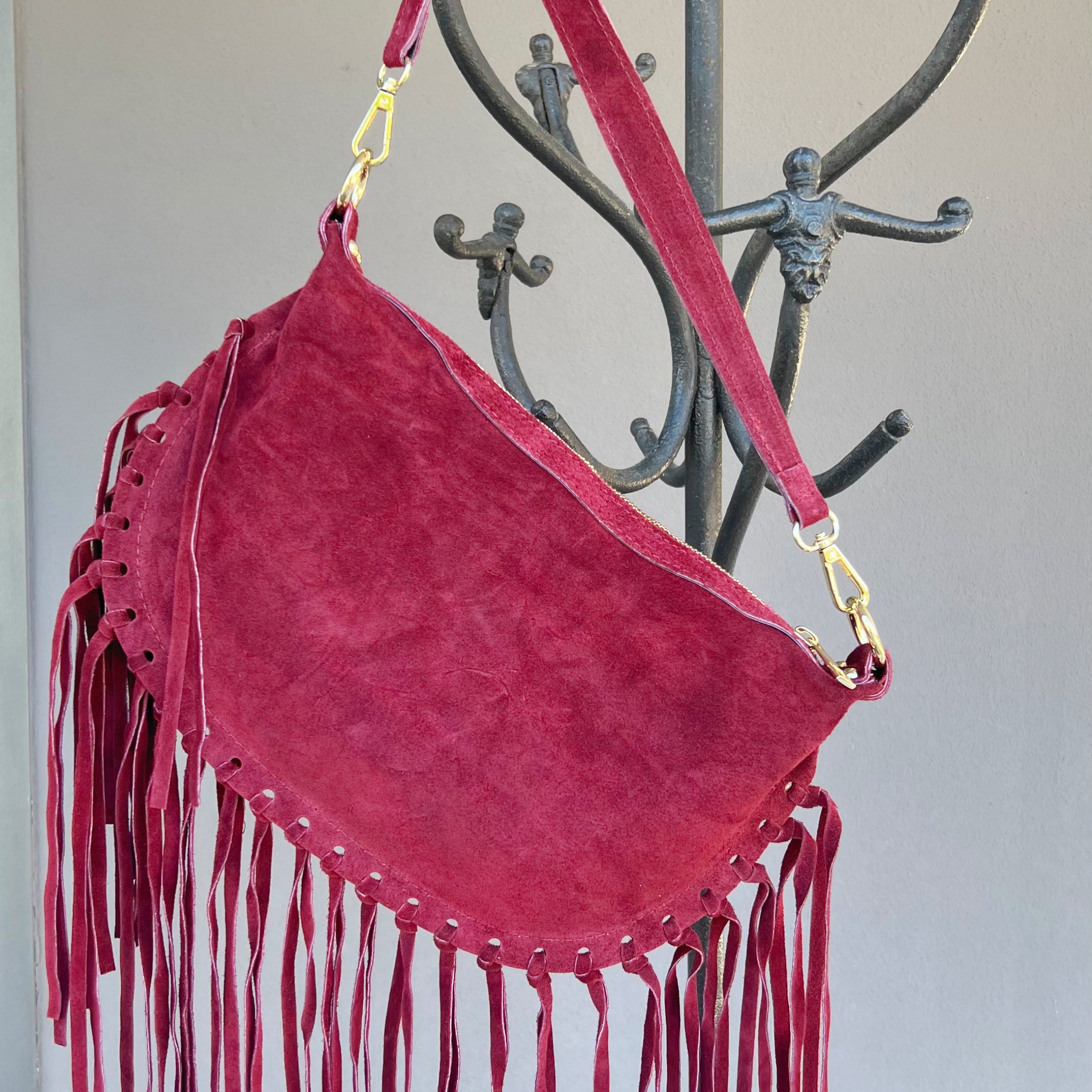 POLO SHOES BAGS - BAG TEX BORDEAUX