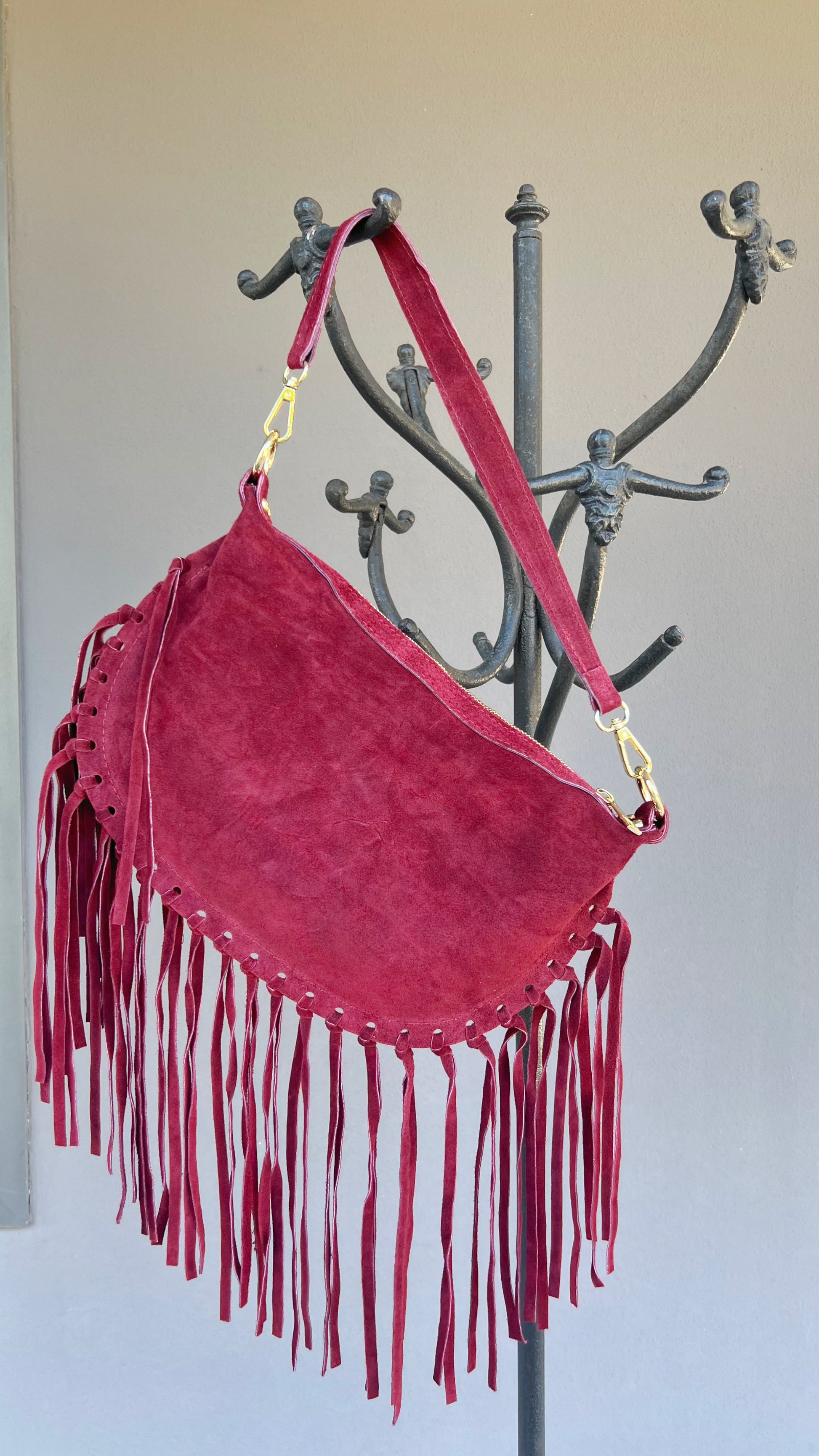 POLO SHOES BAGS - BAG TEX BORDEAUX