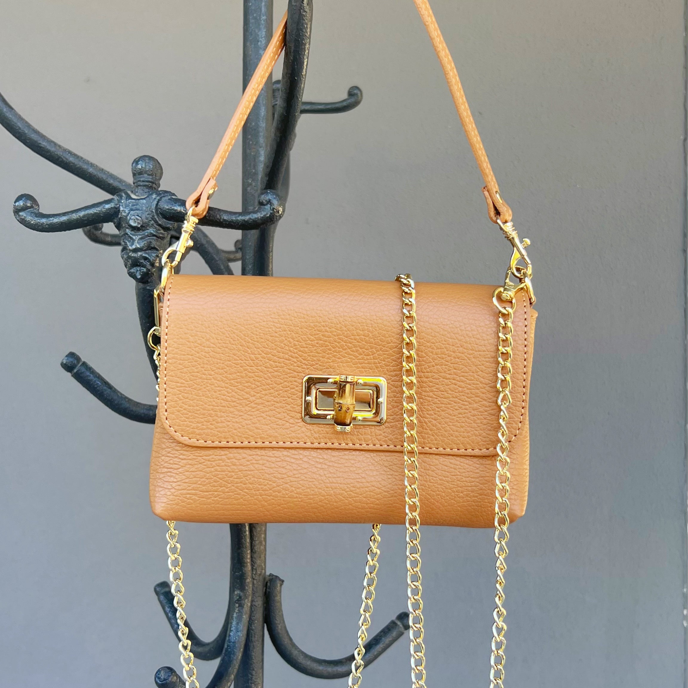 POLO SHOES BAGS - BAG ANNA CUOIO