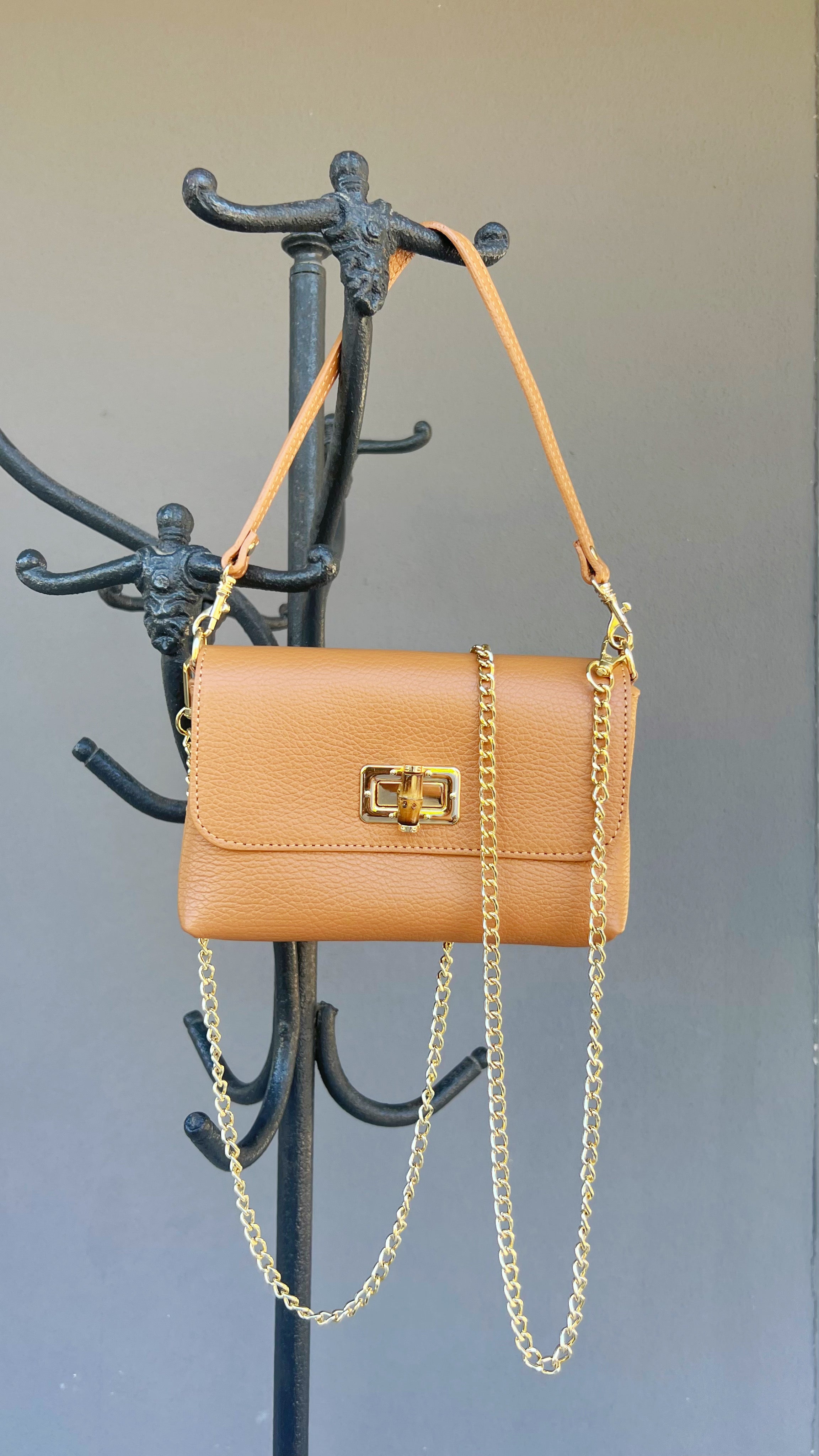 POLO SHOES BAGS - BAG ANNA CUOIO