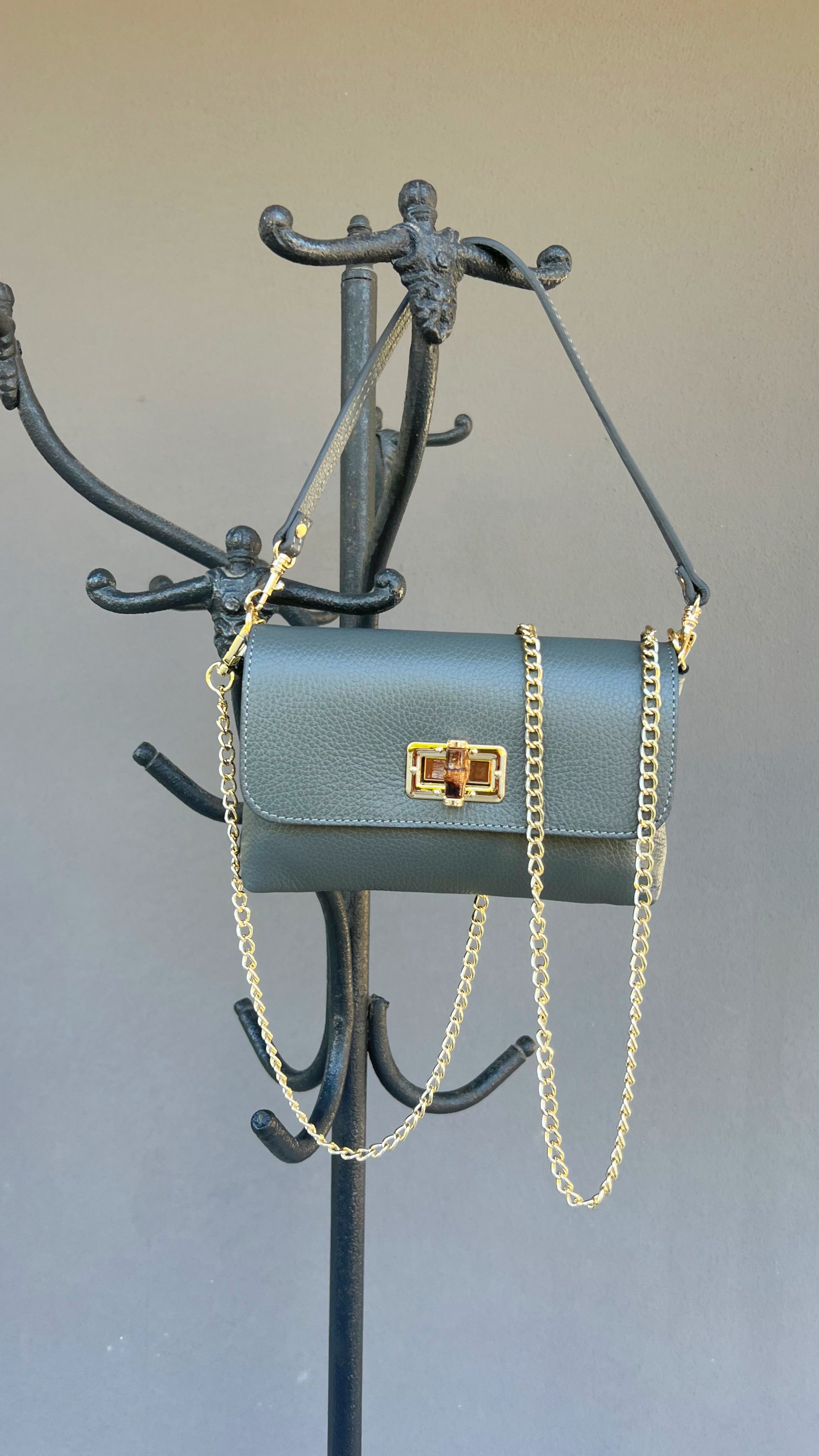 POLO SHOES BAGS - BAG ANNA GRIGIA