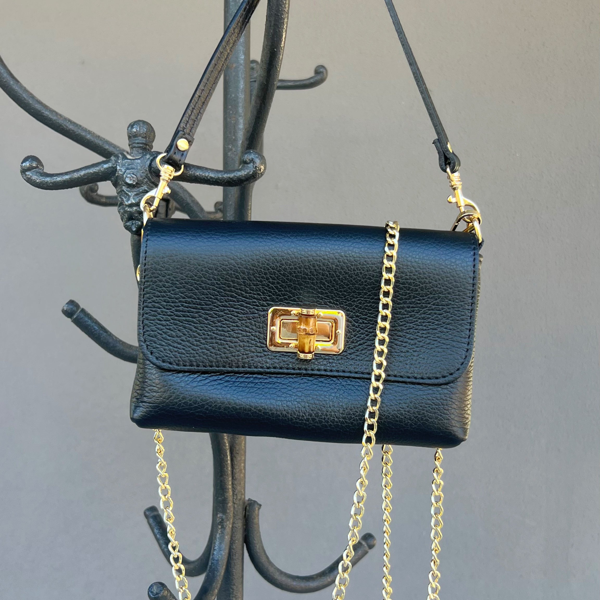 POLO SHOES BAGS - BAG ANNA NERA