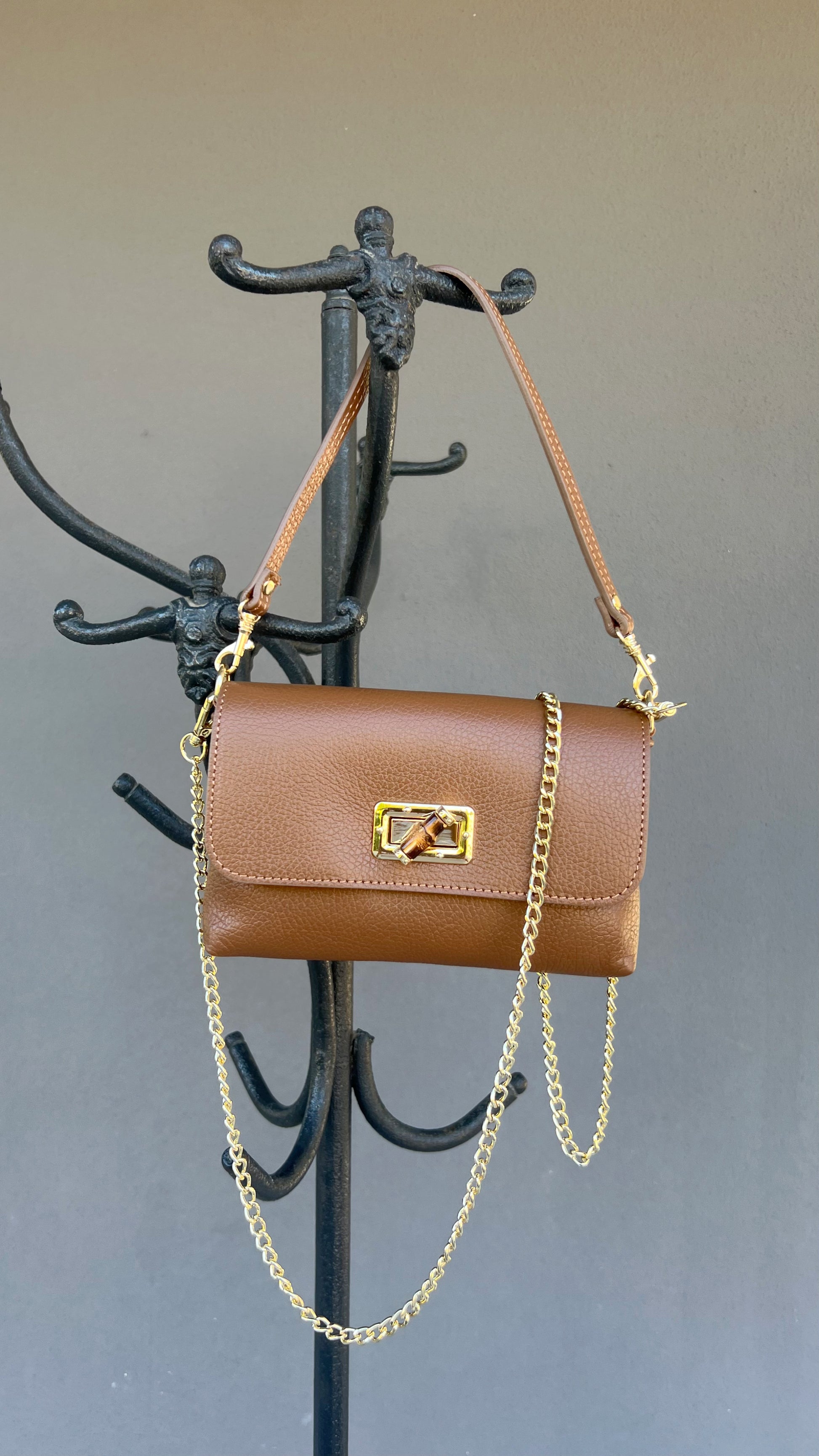 POLO SHOES BAGS - BAG ANNA CARAMELLO