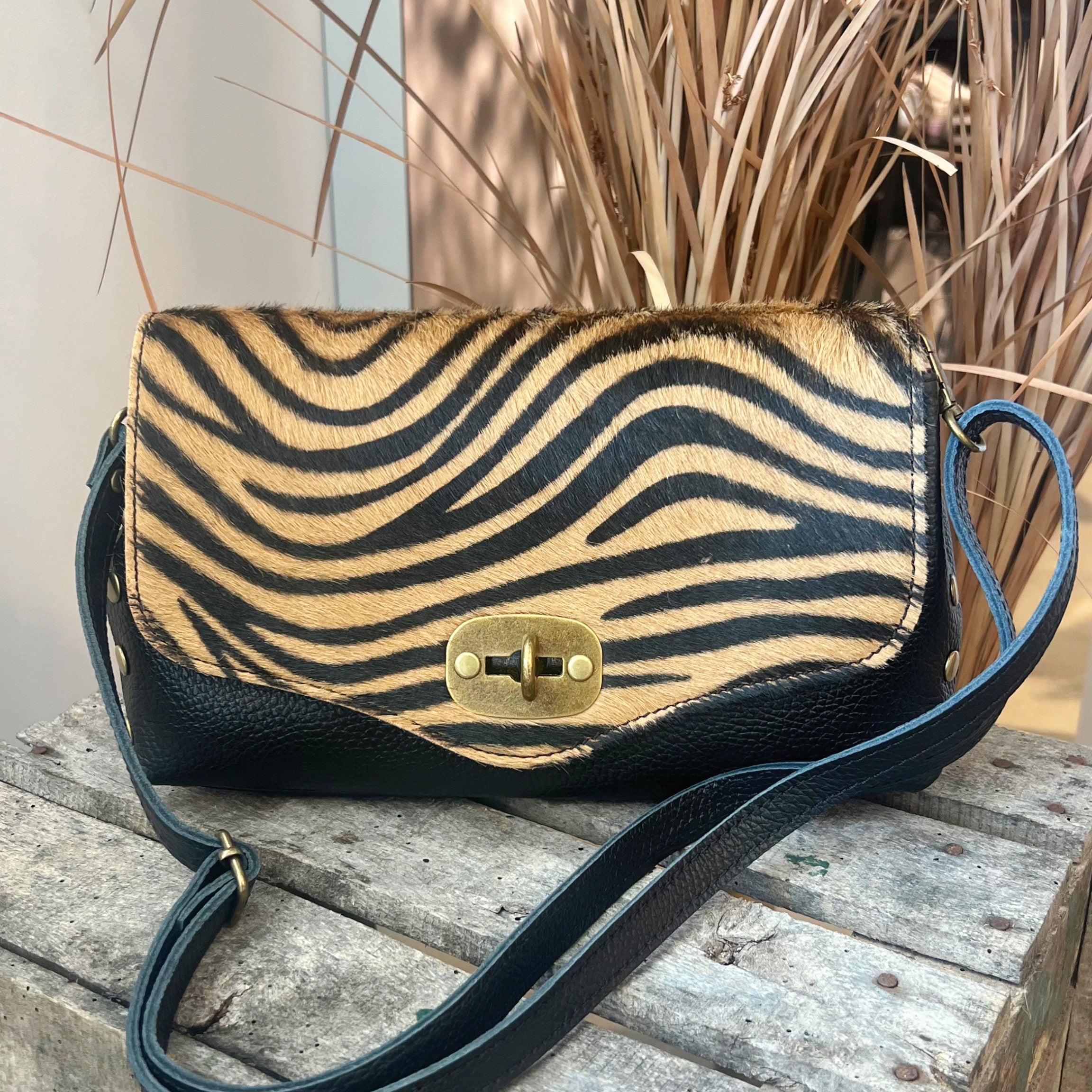 POLO SHOES BAG - POSTINO ANIMALIER TIGRATA