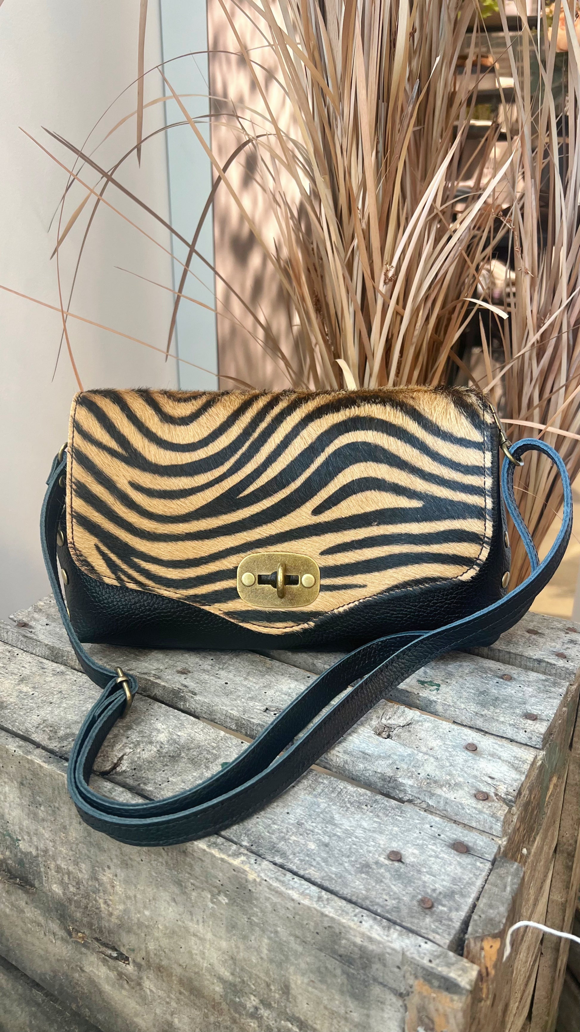 POLO SHOES BAG - POSTINO ANIMALIER TIGRATA