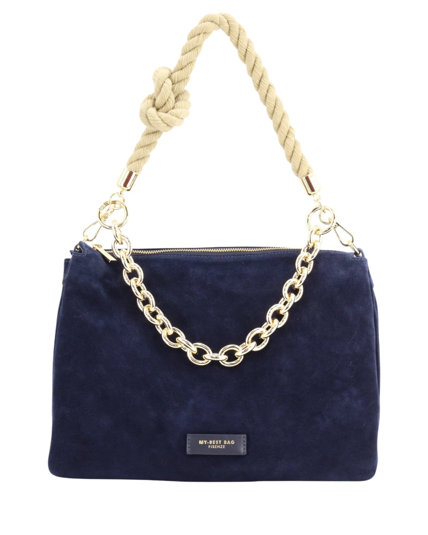 MY BEST BAG - REFLEX SUEDE BLU NOTTE