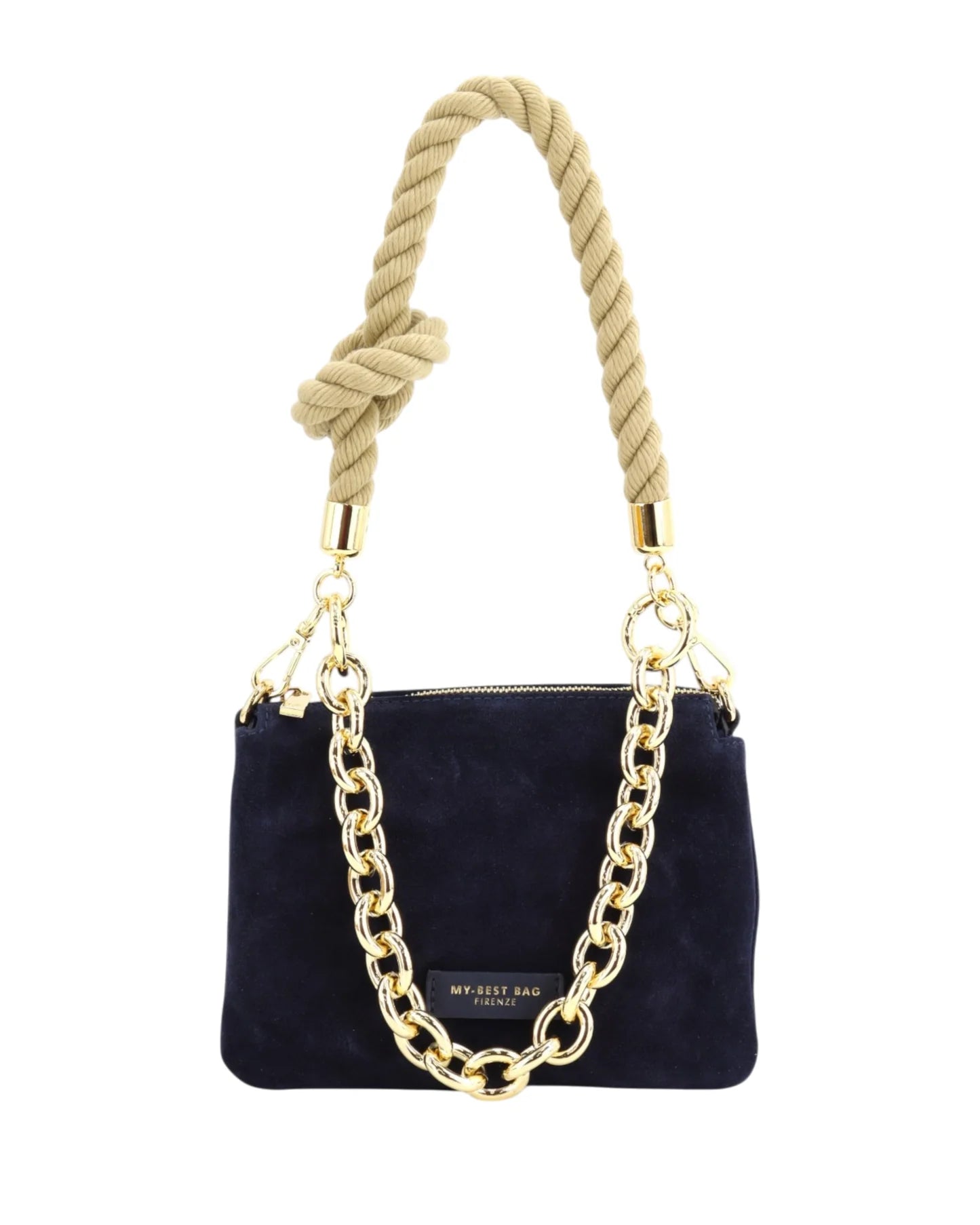 MY BEST BAG - REFLEX SUEDE BLU NOTTE