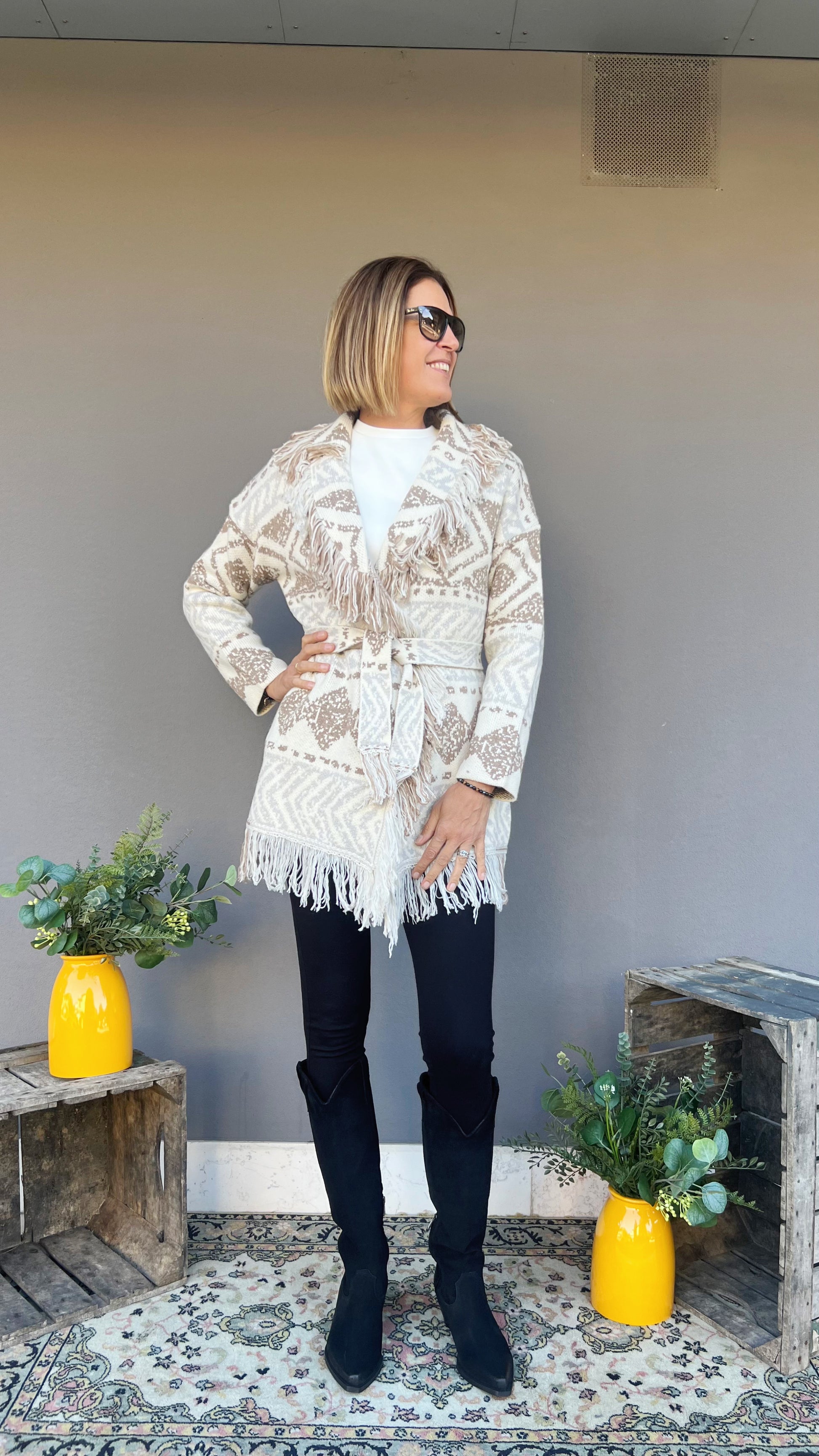 TÖÖCO - KIMONO AURELIA DUNE SAND