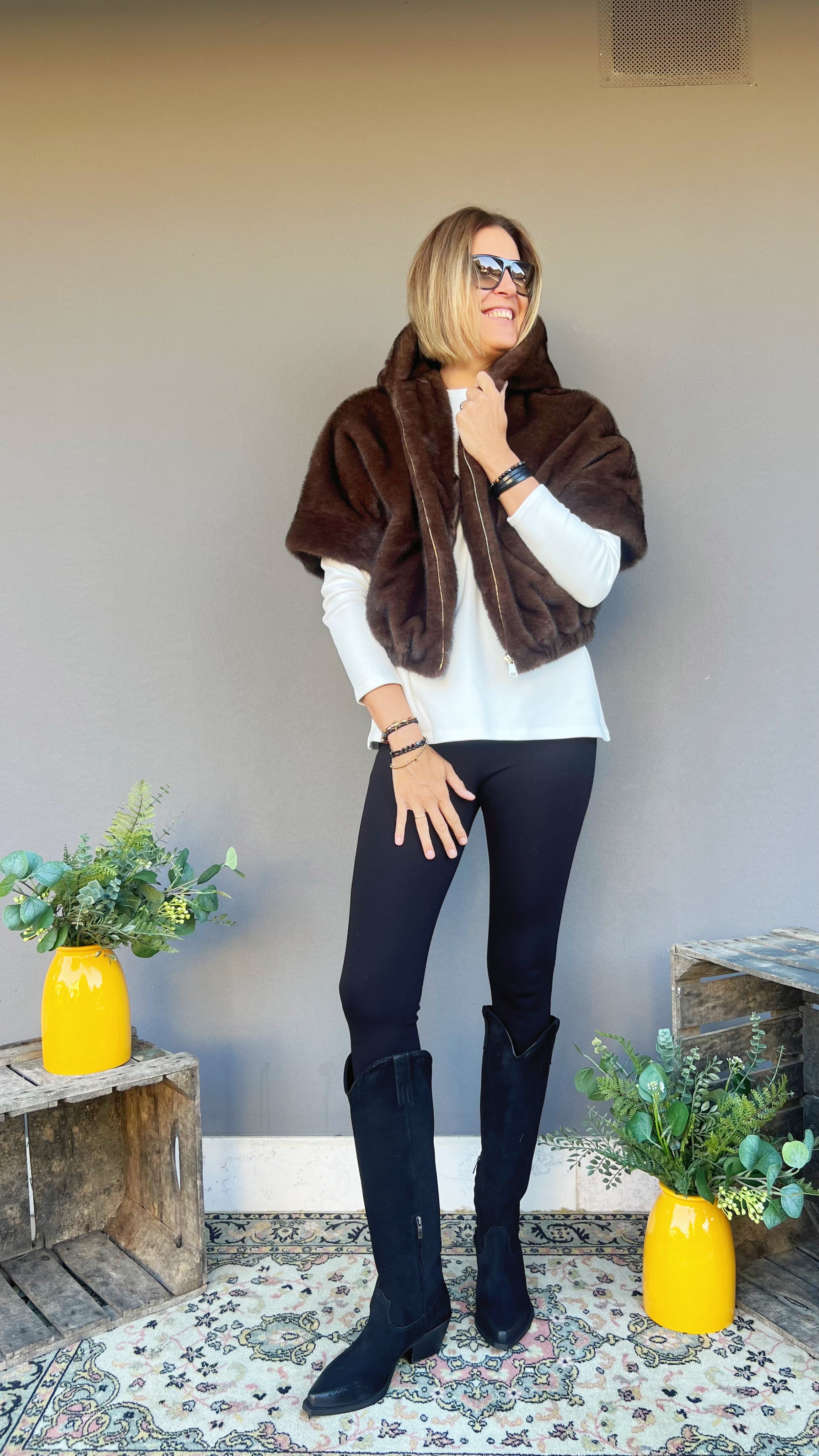 POLO SHOES - ECOPELLICCIA DESIRE'