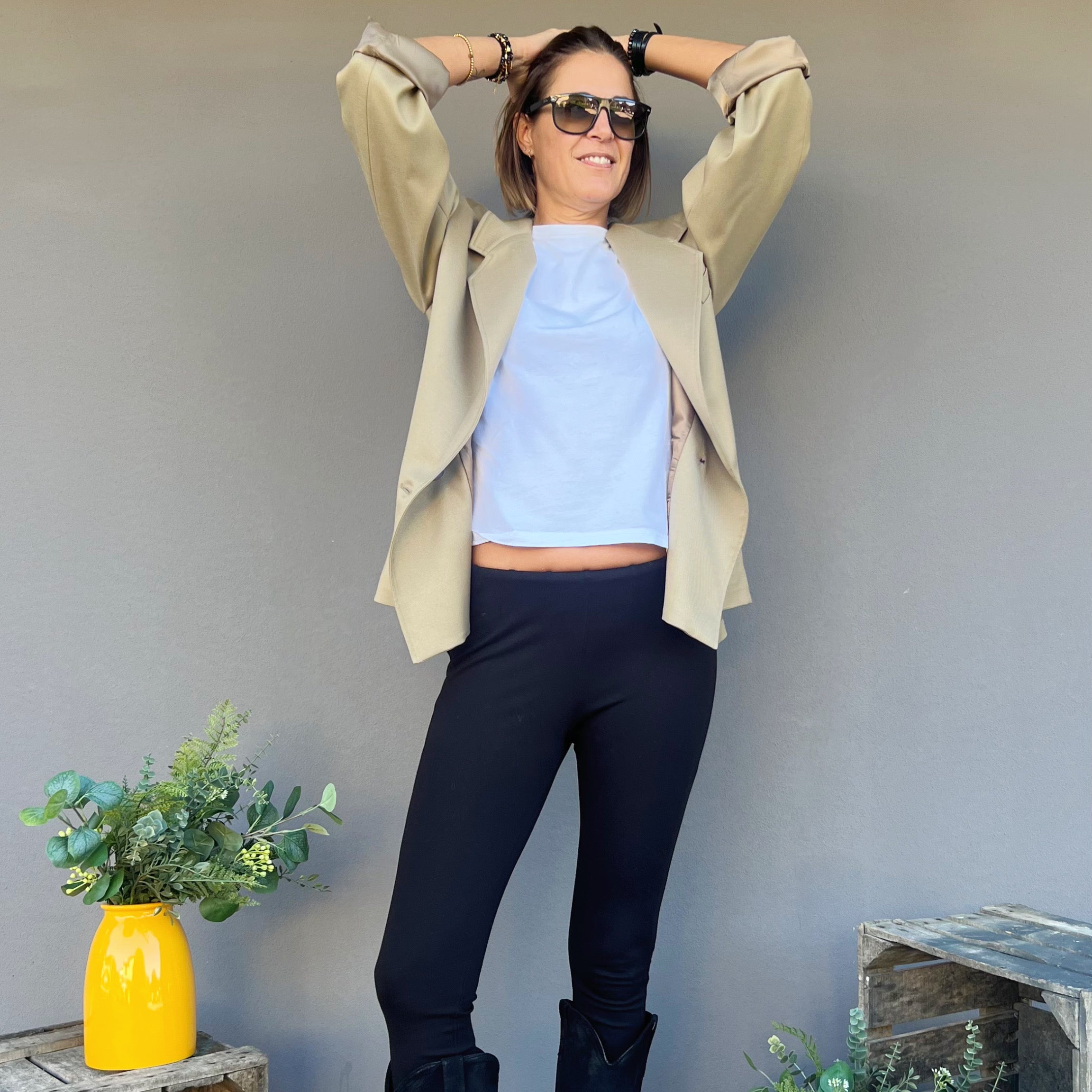 ELEH - GIACCA OVER VERDE OLIVA