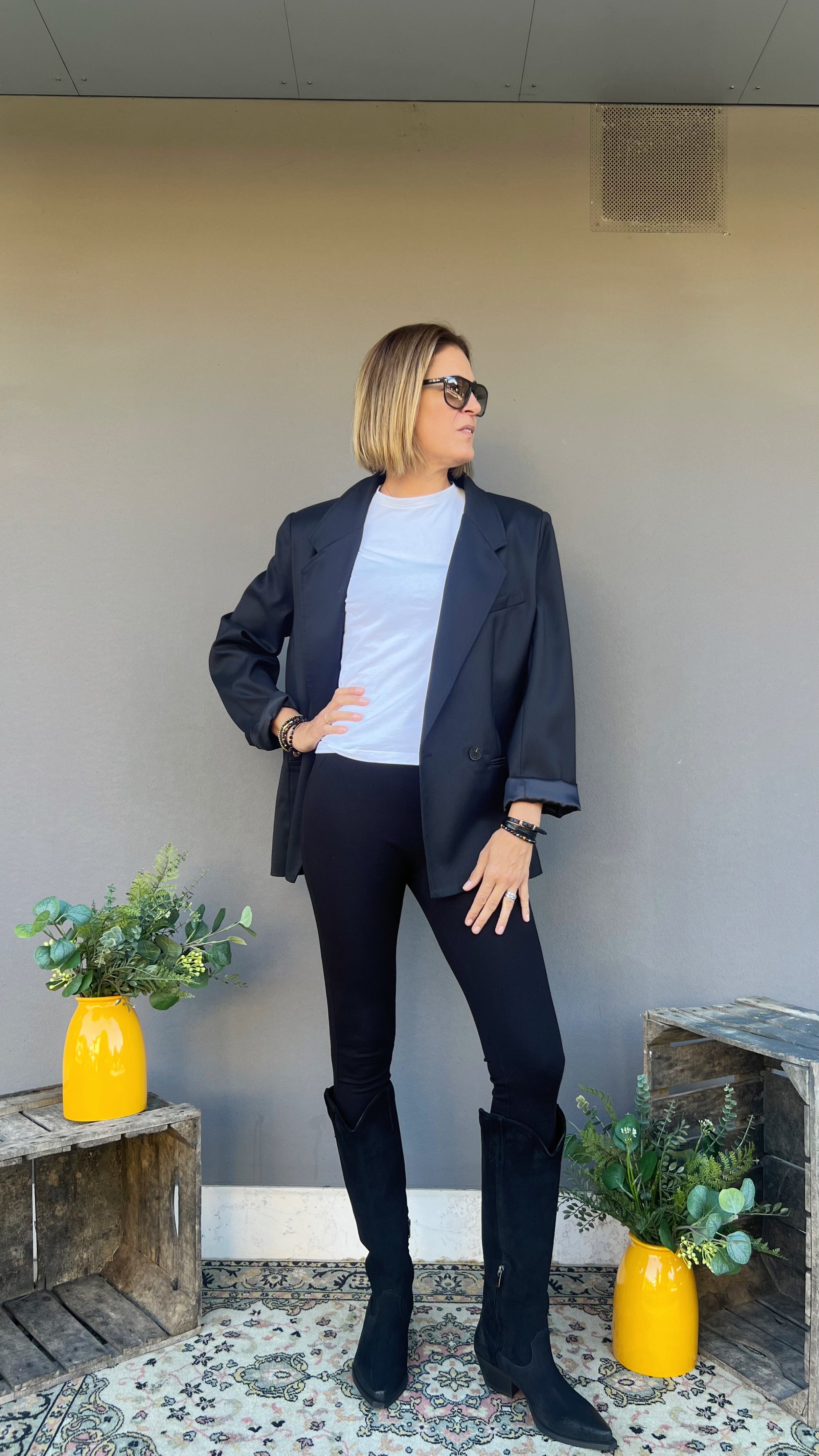 ELEH - GIACCA OVER BLACK