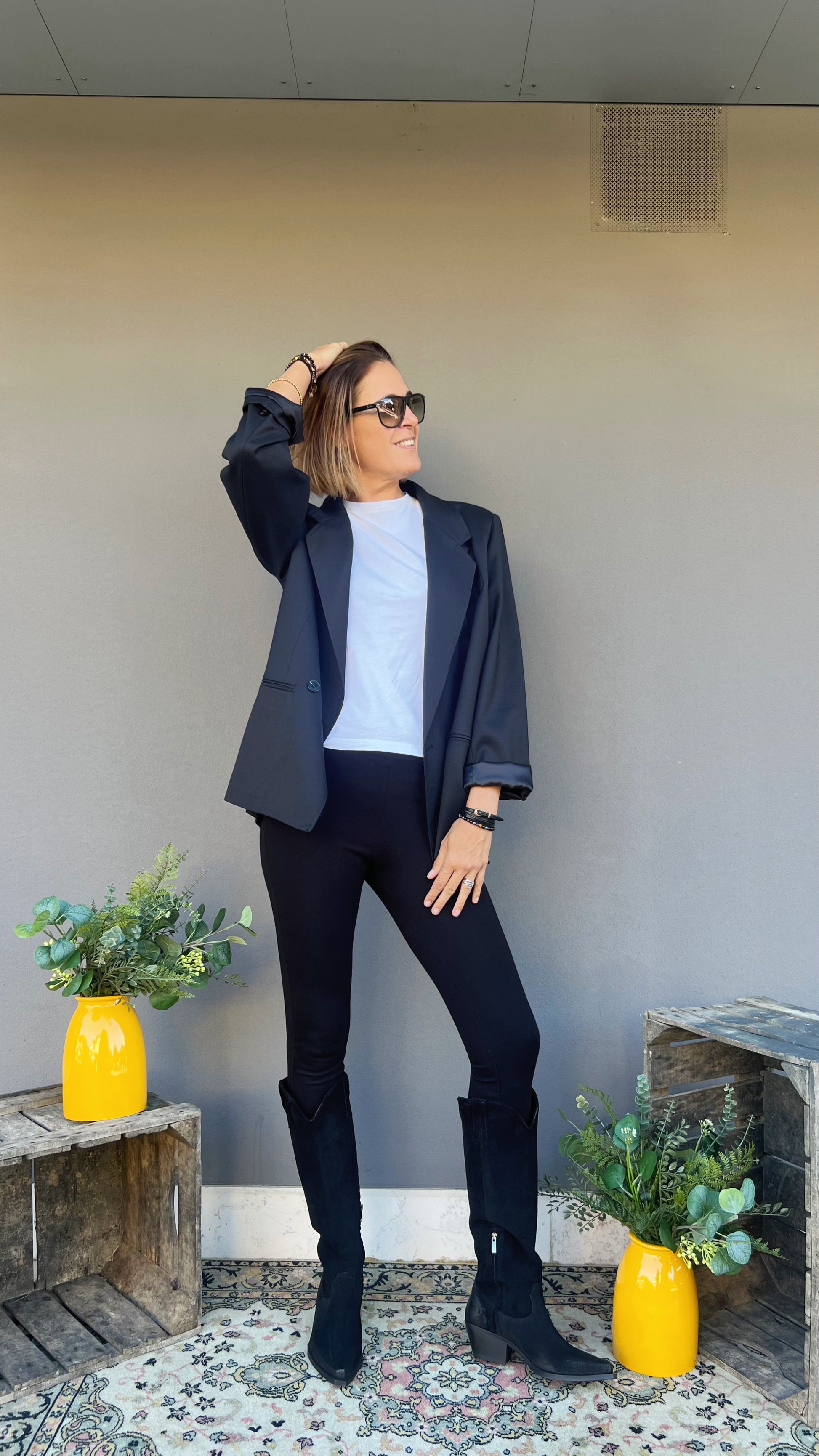 ELEH - GIACCA OVER BLACK