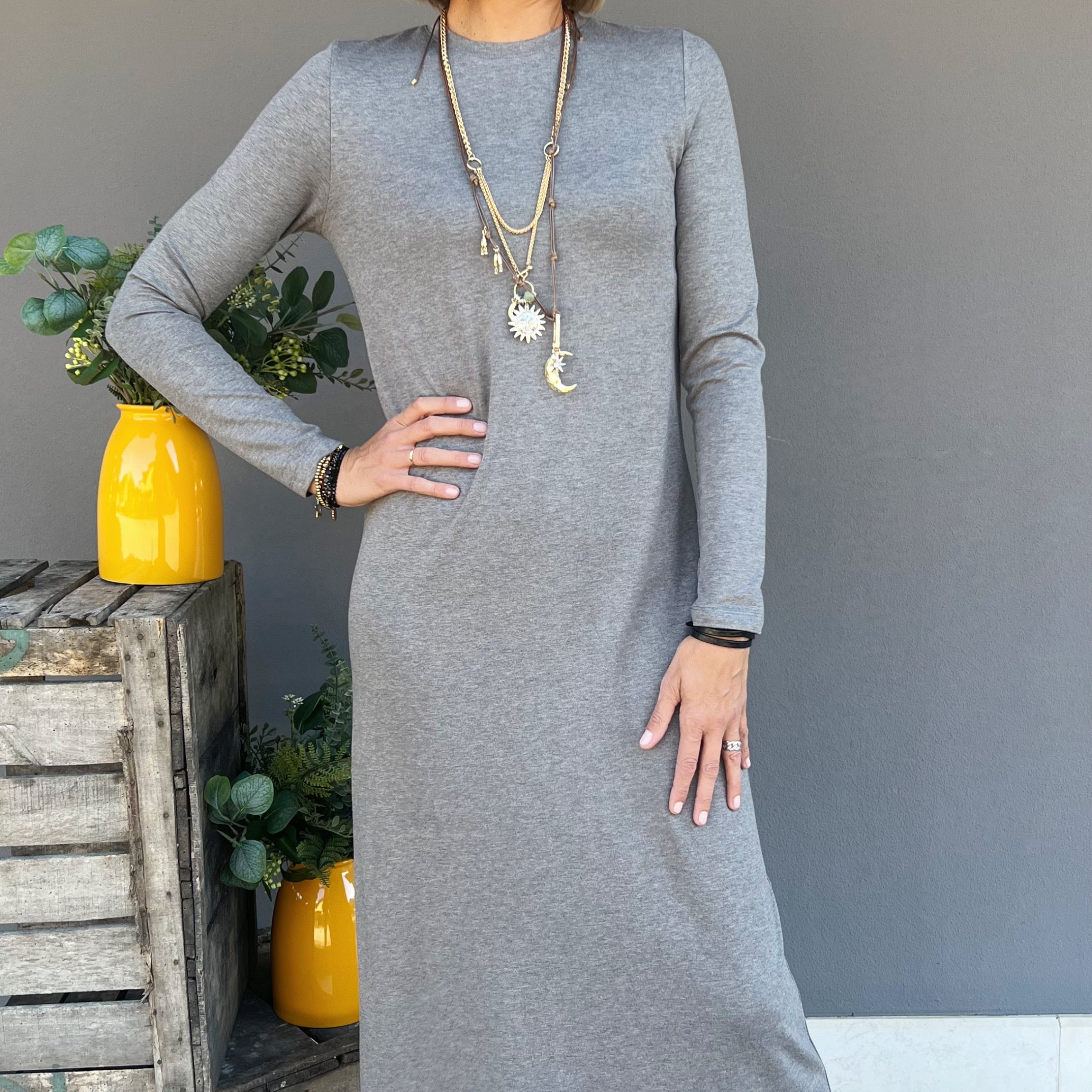 ELEH - ABITO MAGLIA GREY