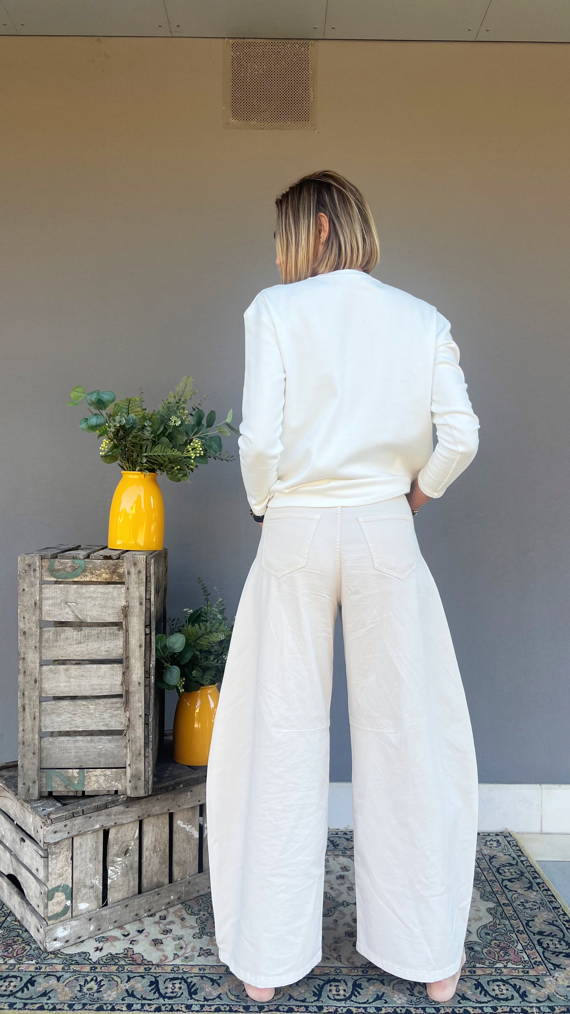 GOD SAVE DENIM - JEANS BALLOON BEIGE