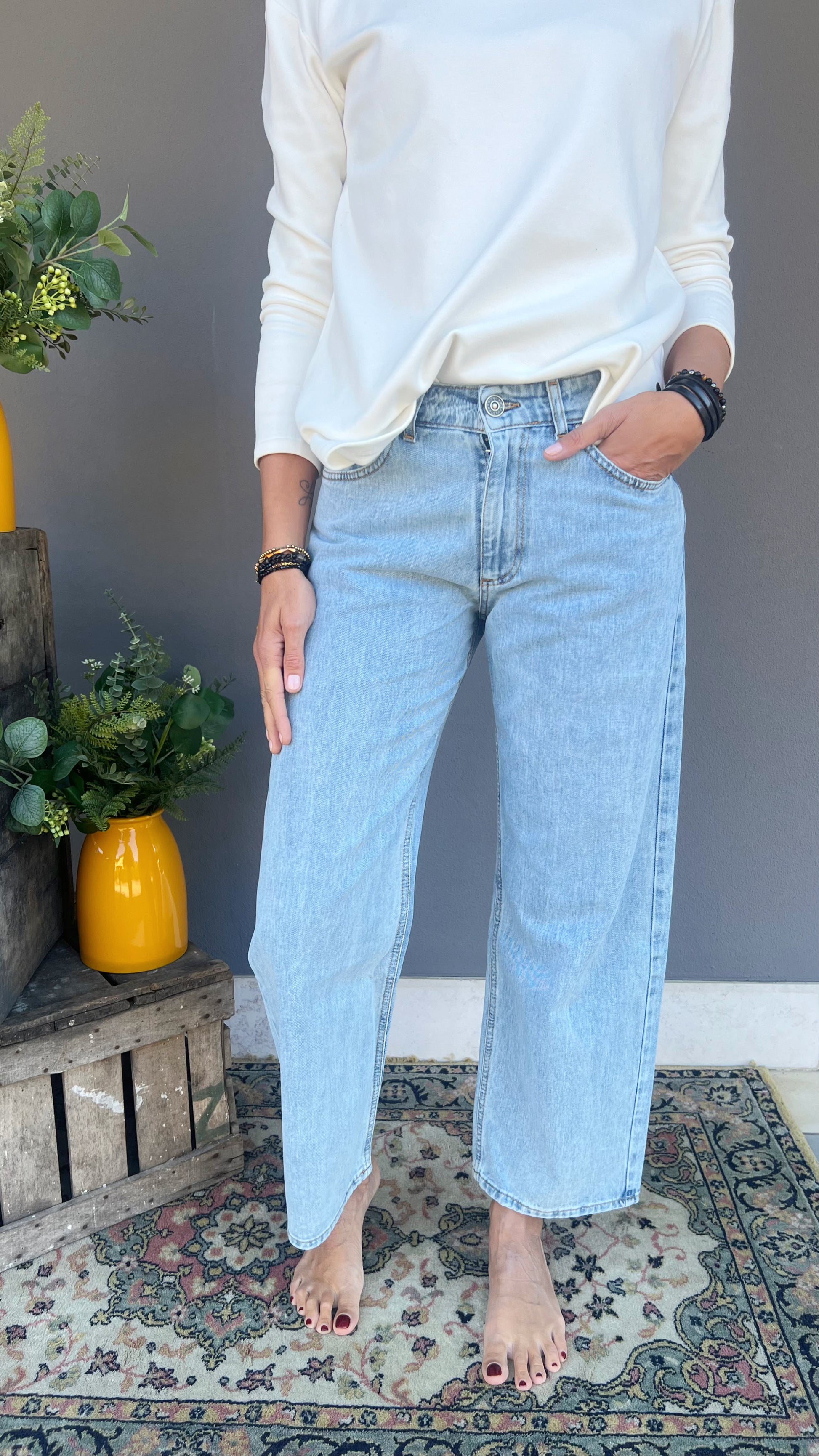 GOD SAVE DENIM - JEANS BOY FIT DIANA