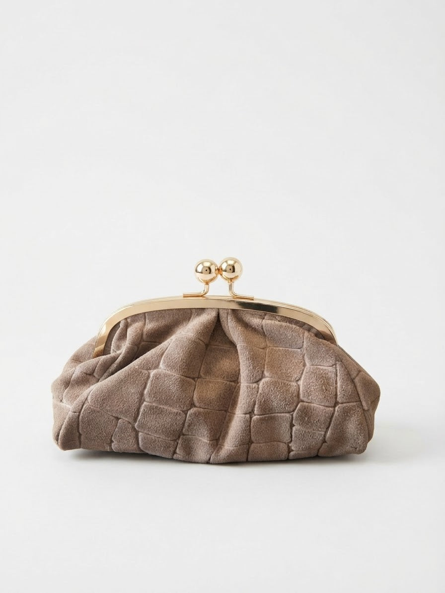 POLO SHOES BAGS - BAG MARGOT COCCO TAUPE