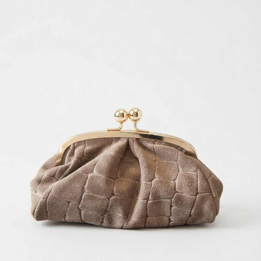 POLO SHOES BAGS - BAG MARGOT COCCO TAUPE
