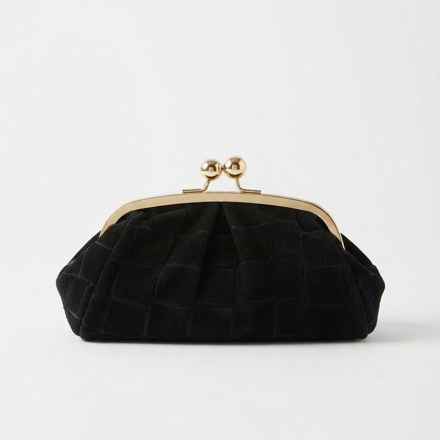 POLO SHOES BAGS - BAG MARGOT COCCO BLACK