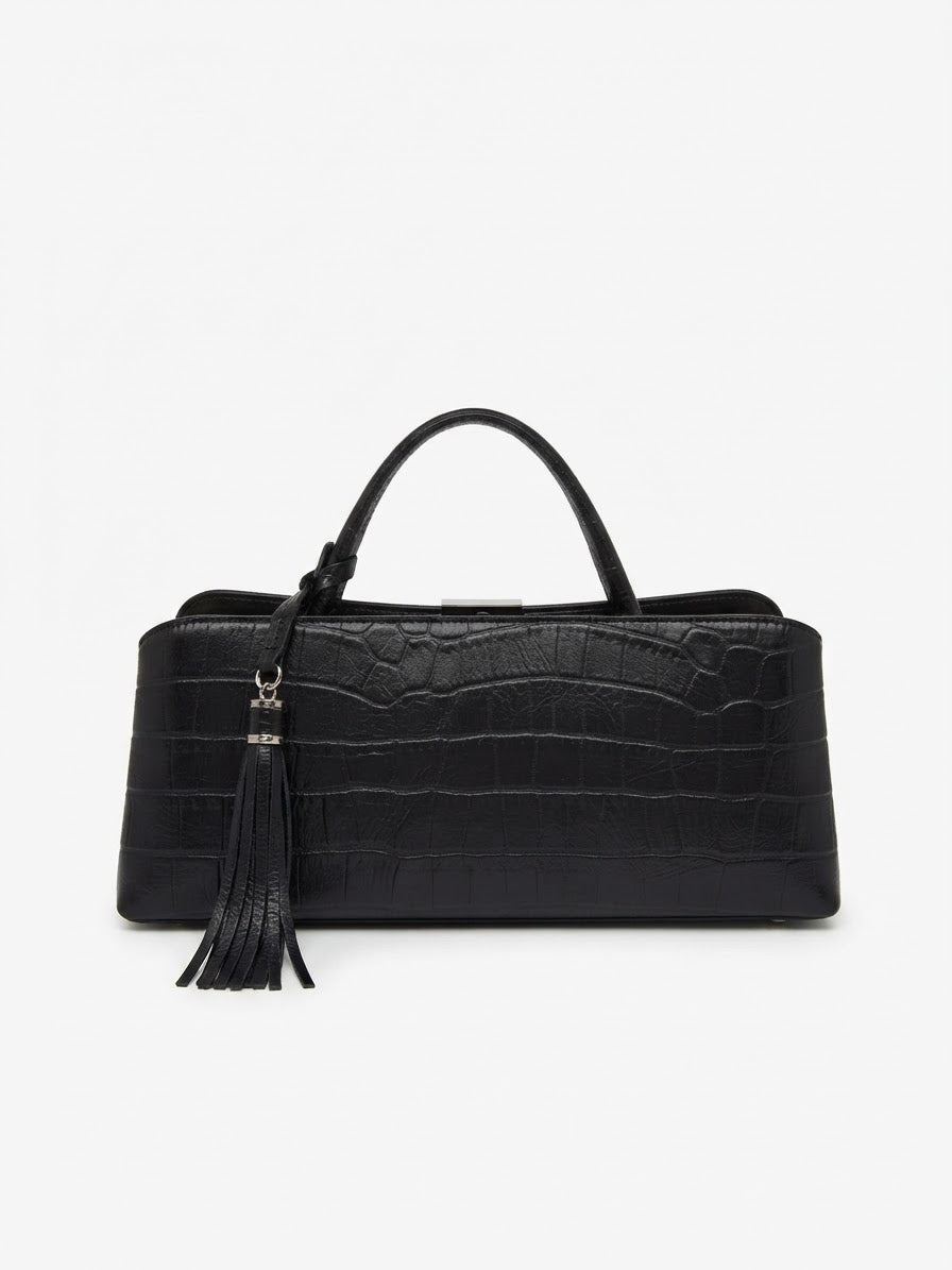 POLO SHOES BAGS - BAG TAYLOR COCCO BLACK