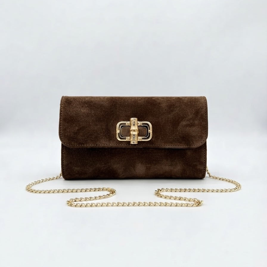 POLO SHOES BAGS - BAG IRIS MARRONE