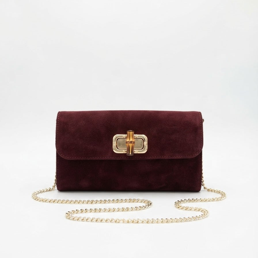 POLO SHOES BAGS - BAG IRIS BORDEAUX