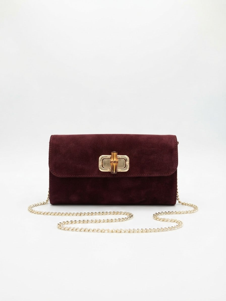 POLO SHOES BAGS - BAG IRIS BORDEAUX