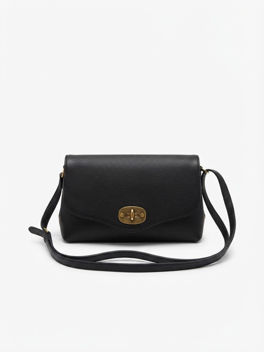 POLO SHOES BAGS - BORSA POSTINO BLACK