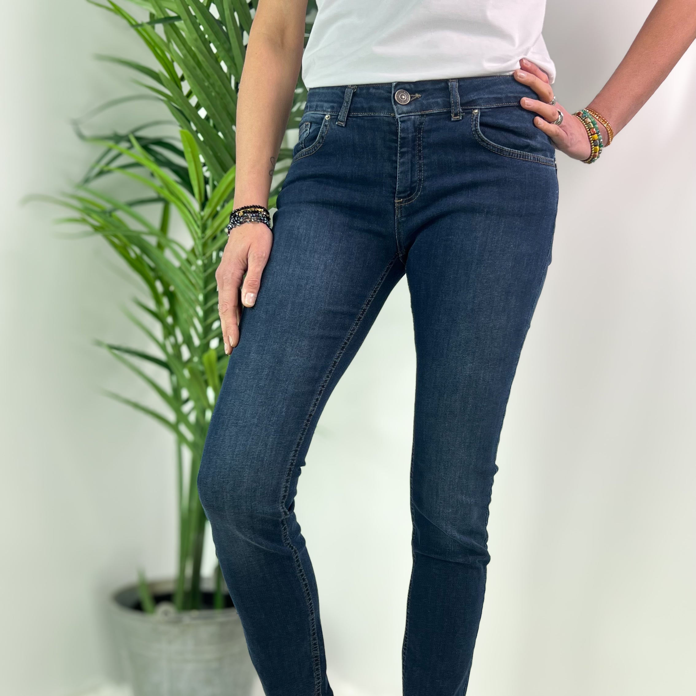 GOD SAVE DENIM - JEANS SKINNY BLU