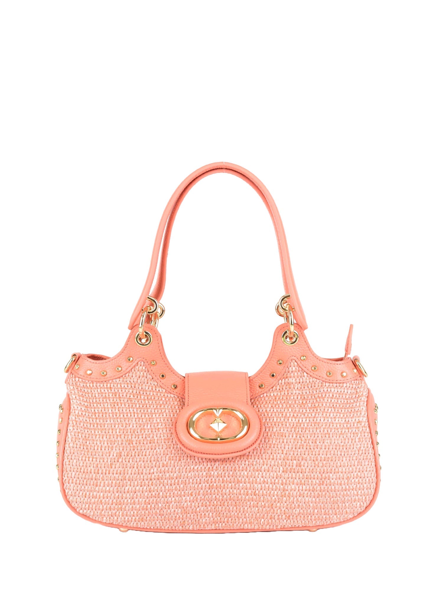 LA CARRIE BAG - BORSA A MANO ROMANTIC SALMON